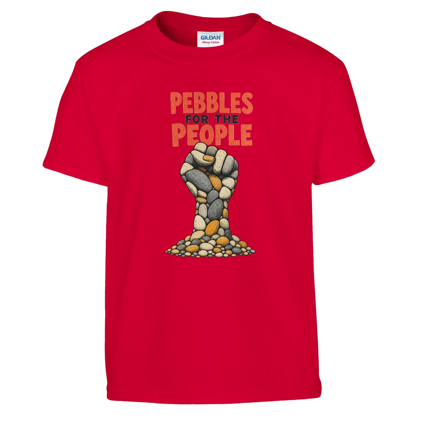 Pebbles for the People Graphic Kids' T-shirt — product view 5
