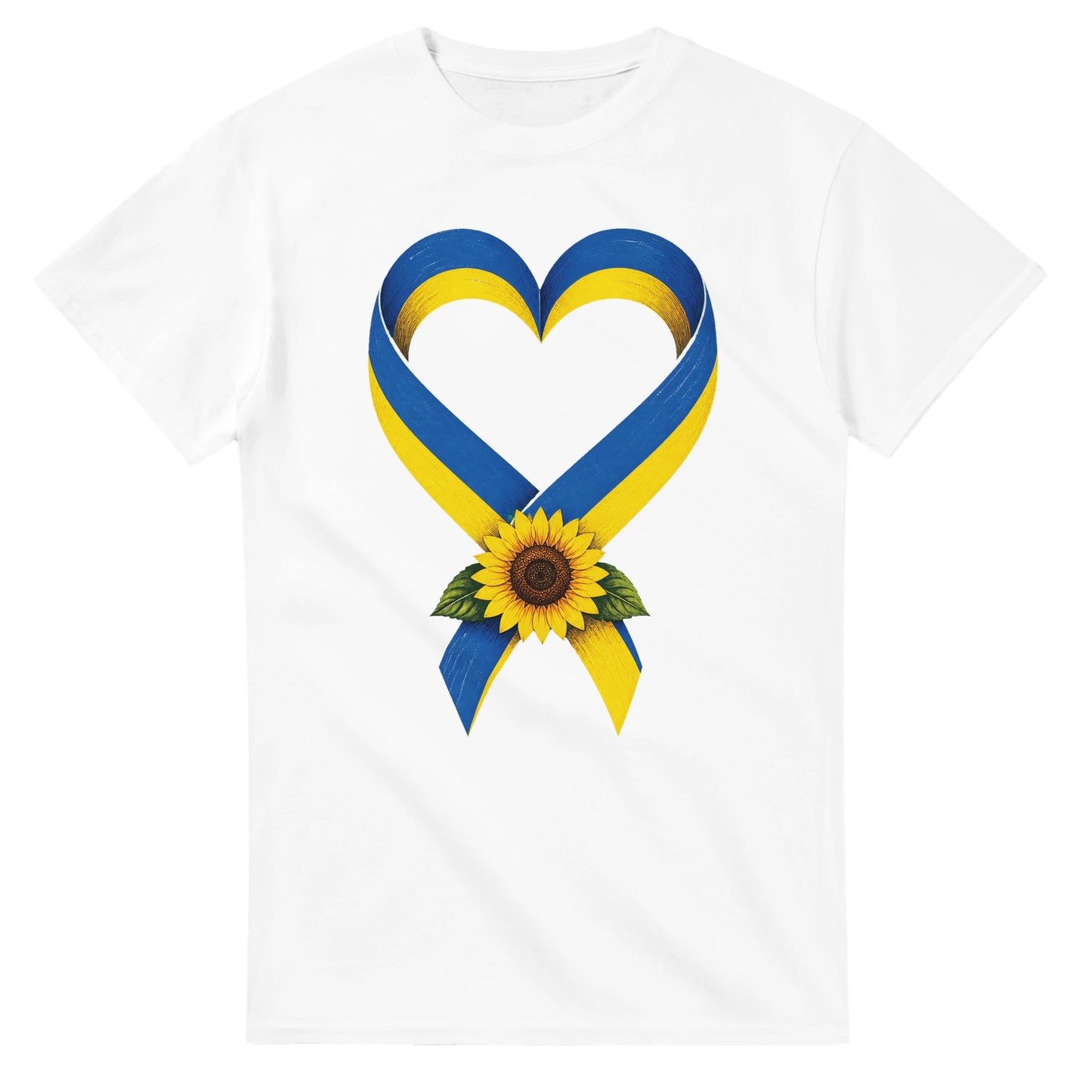 Ukraine Solidarity Ribbon T-shirt — product view 1