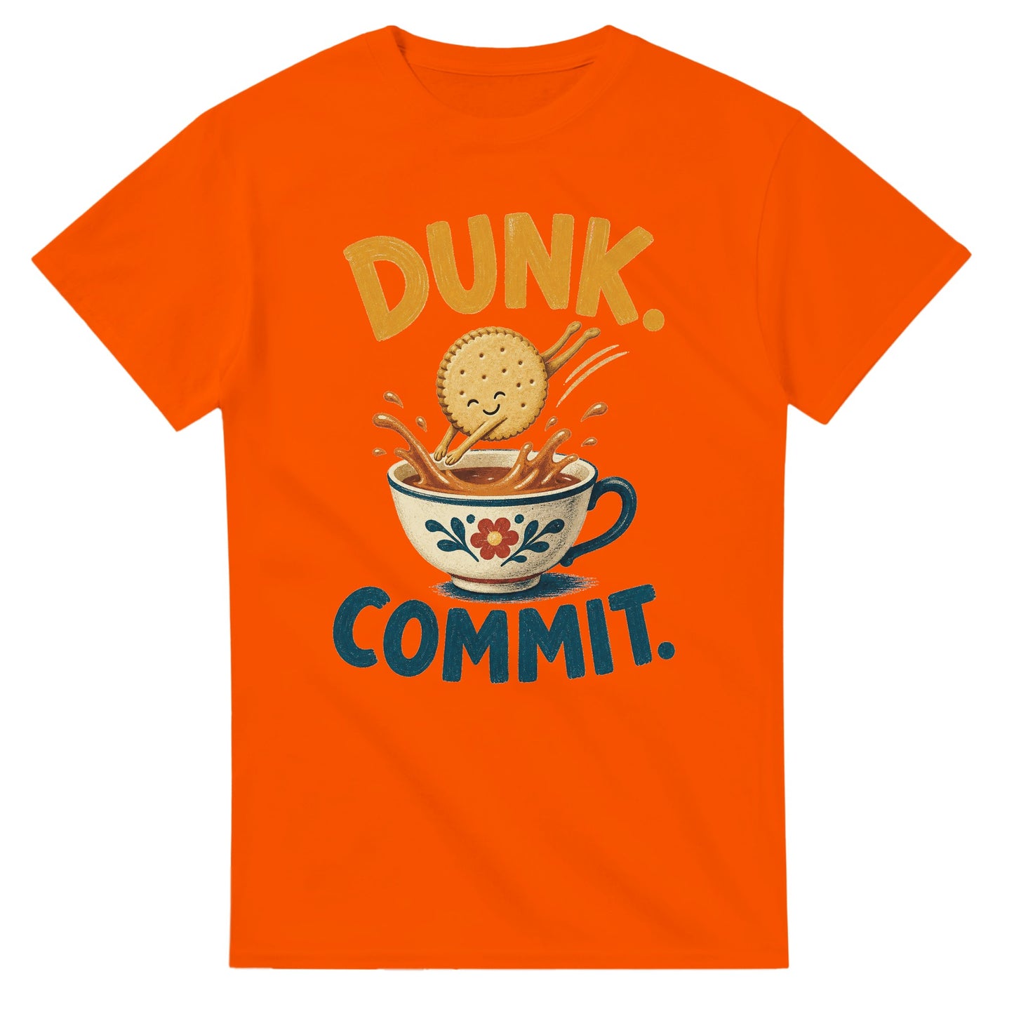 Dunk. Commit. Tea Biscuit Graphic T-shirt — product view 7