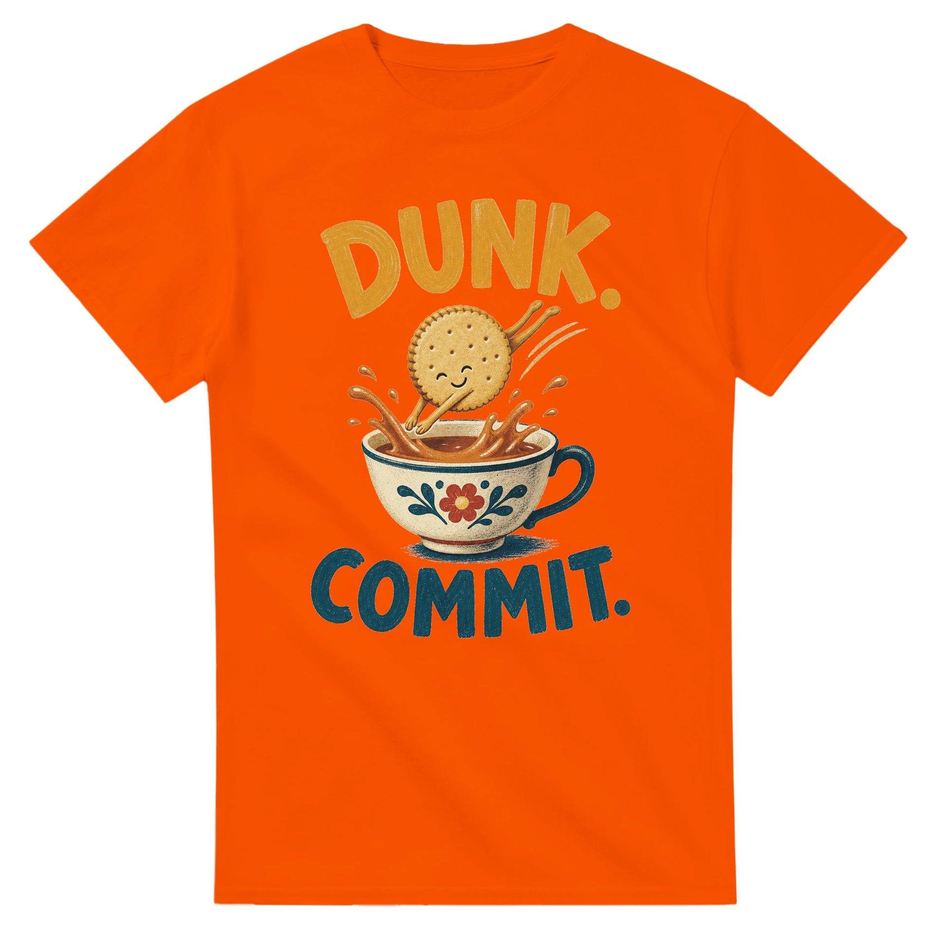 Dunk. Commit. Tea Biscuit Graphic T-shirt — product view 7