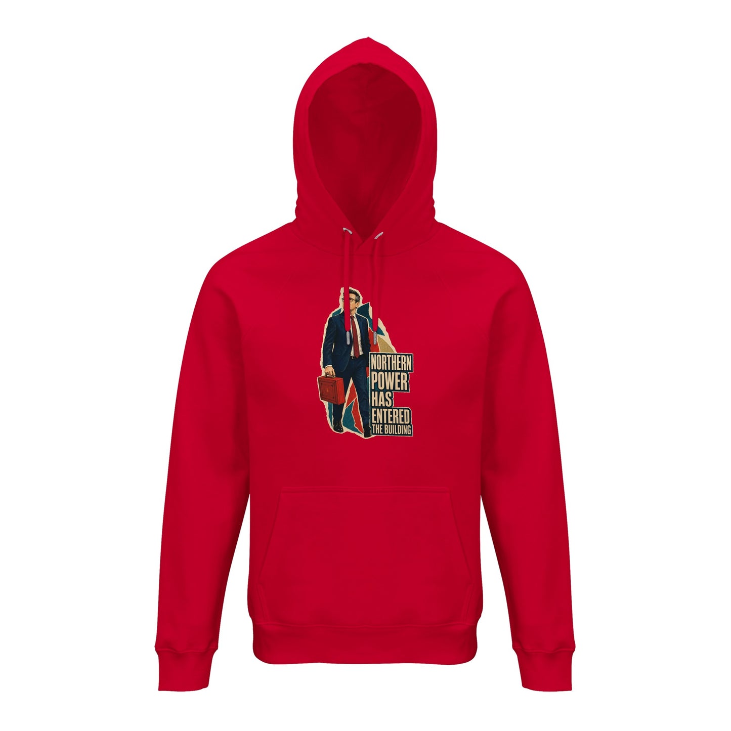 Northern Power Has Entered the Building Tote Bag Hoodie — product view 9