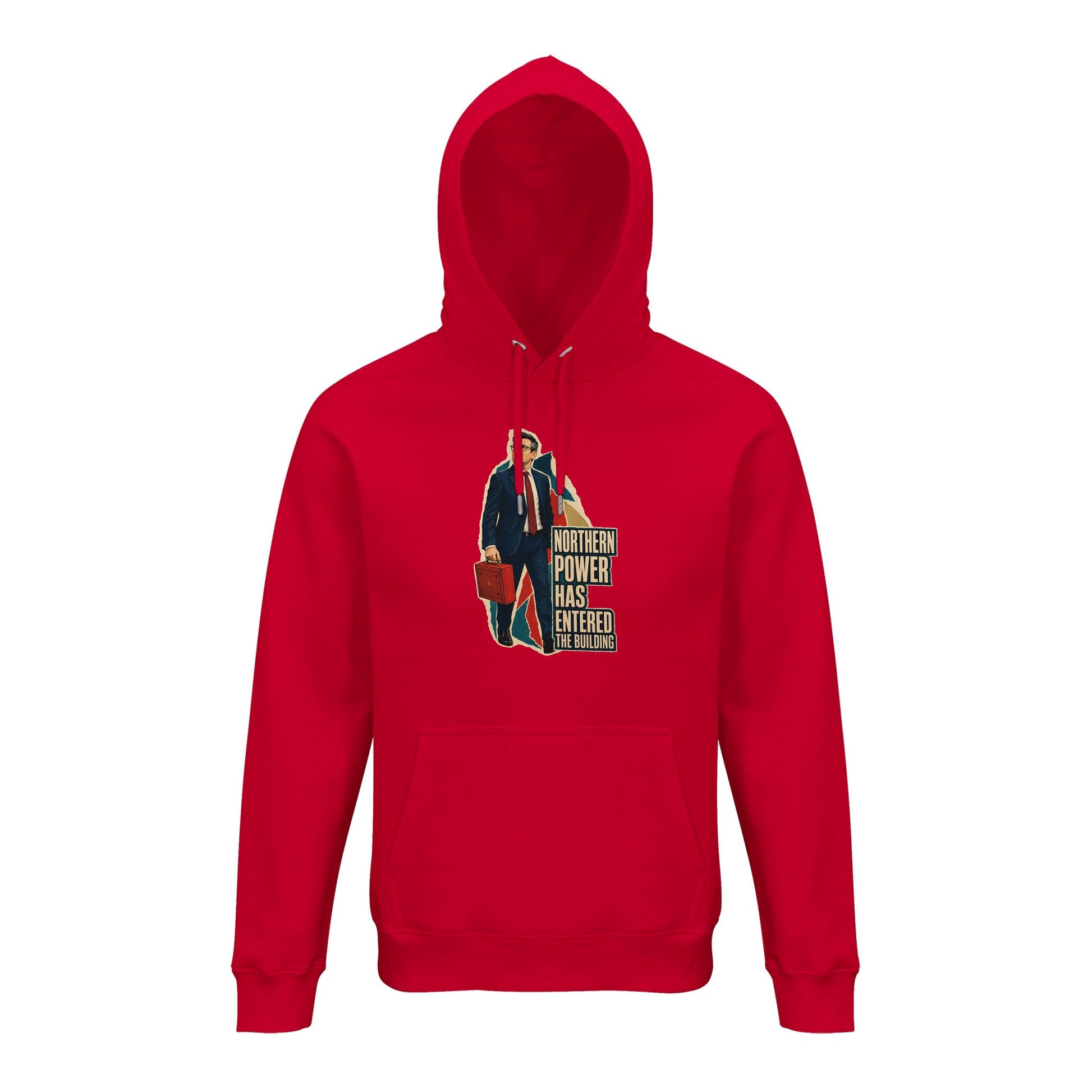 Northern Power Has Entered the Building Tote Bag Hoodie — product view 9