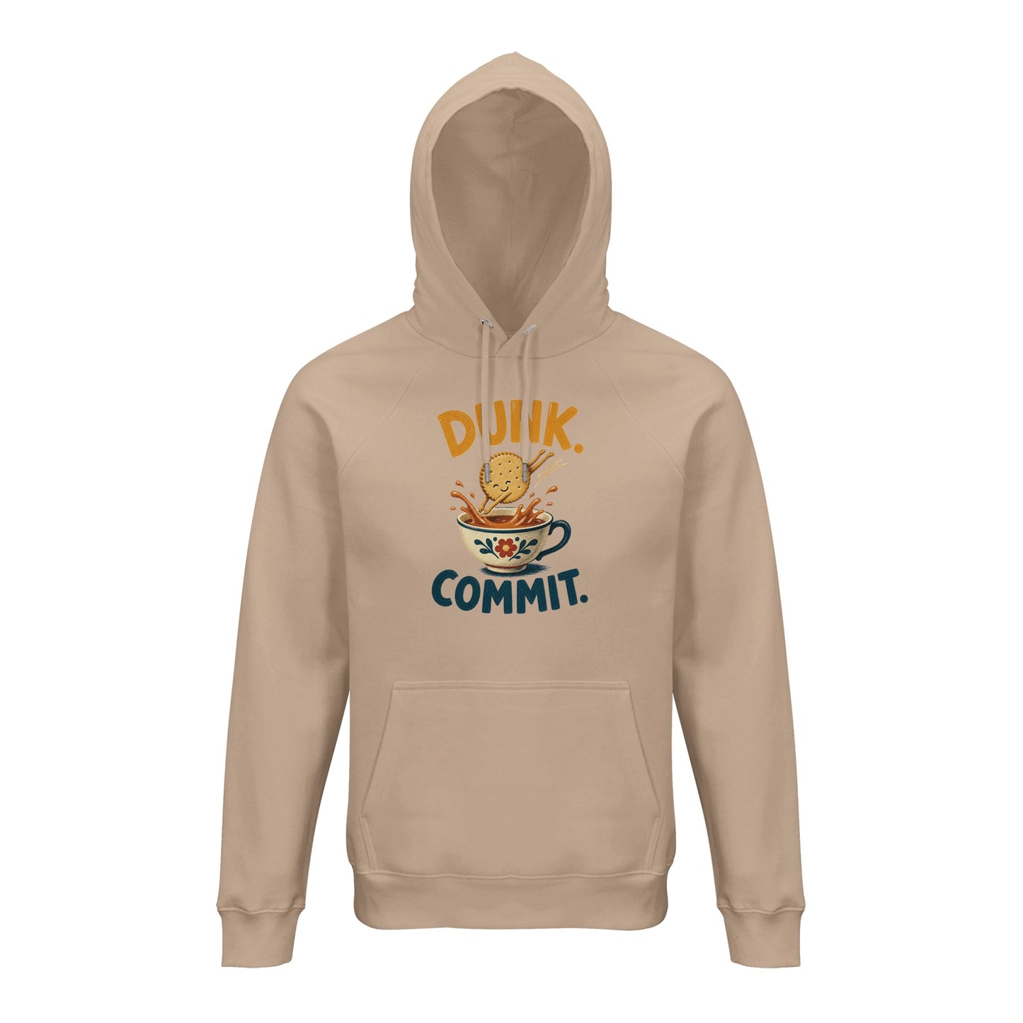 Dunk. Commit. Tea Biscuit Graphic Hoodie — product view 5