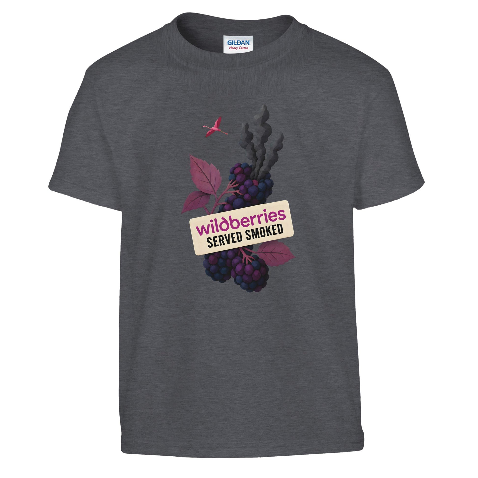 Wildberries, Served Smoked Kids' T-shirt — product view 12