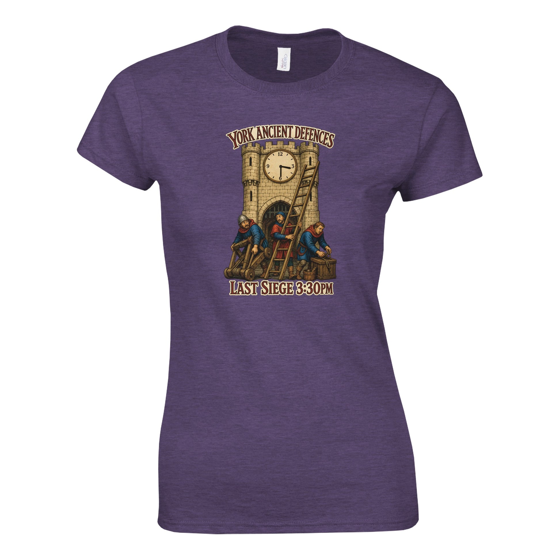 York Ancient Defences – Last Siege 3:30pm Women's T-shirt — product view 9