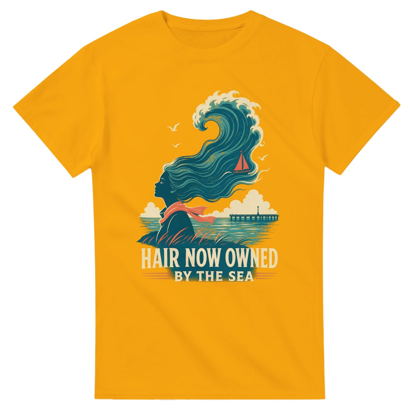 Hair Now Owned by the Sea T-shirt — product view 14