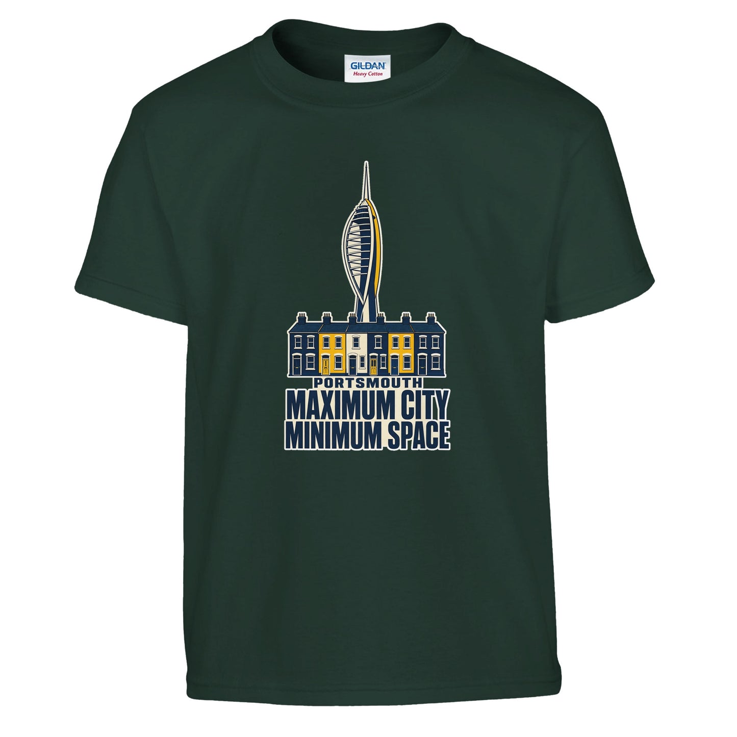 Portsmouth Maximum City Minimum Space Kids' T-shirt — product view 13