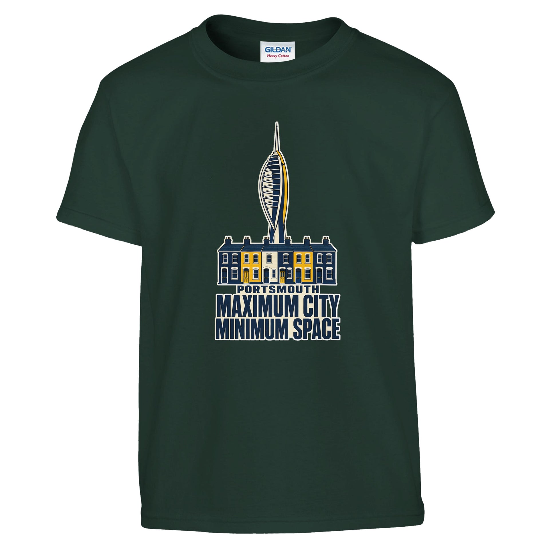 Portsmouth Maximum City Minimum Space Kids' T-shirt — product view 13