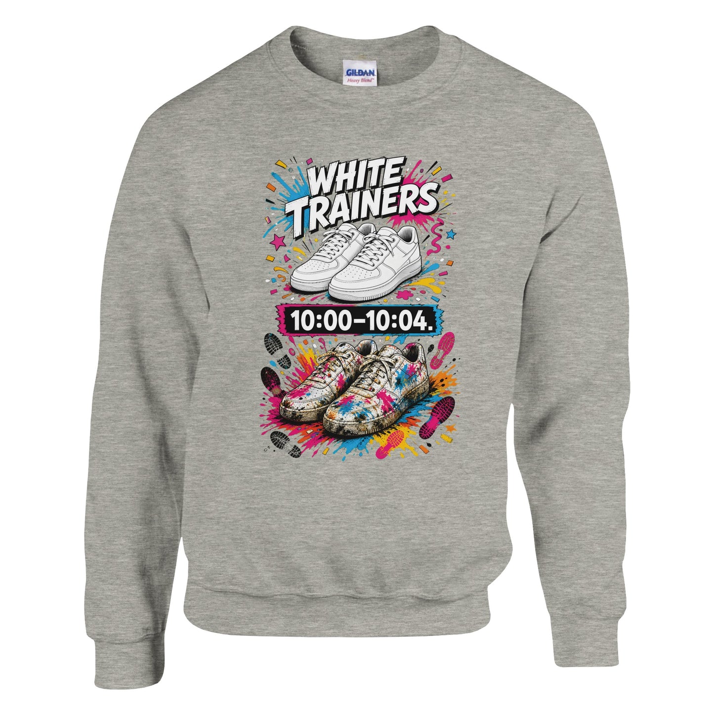 White Trainers: 10:00–10:04 Sweatshirt — product view 4