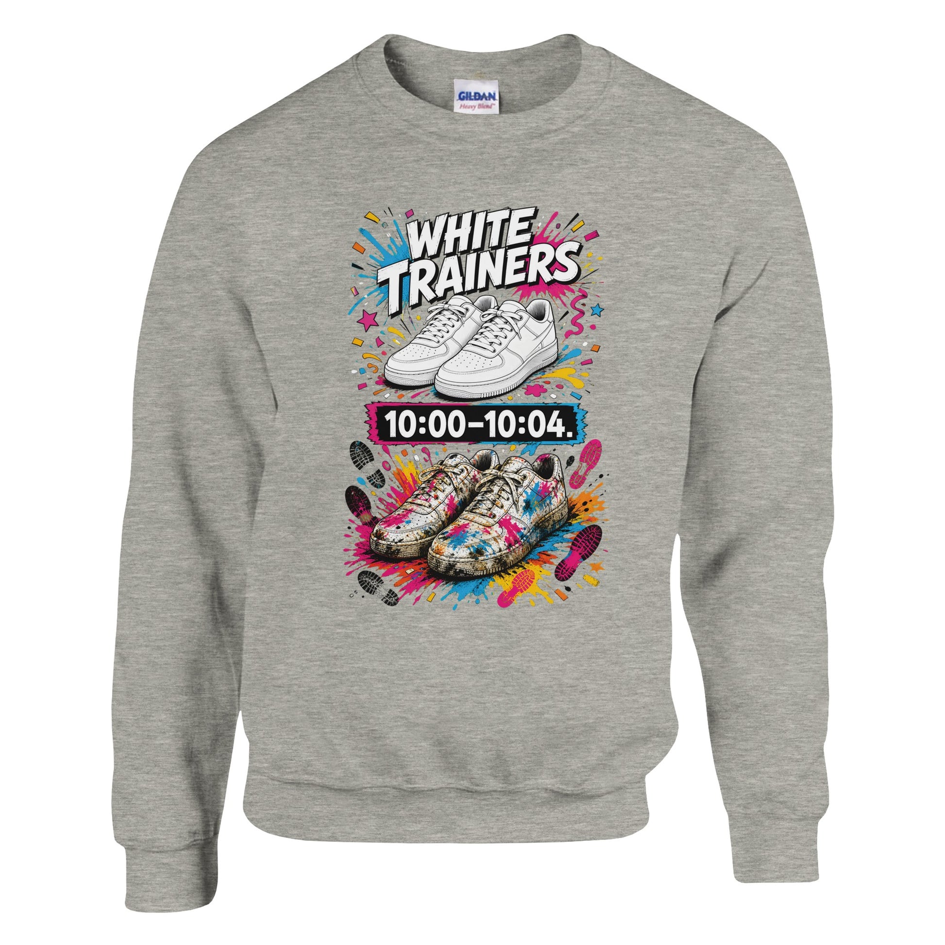 White Trainers: 10:00–10:04 Sweatshirt — product view 4