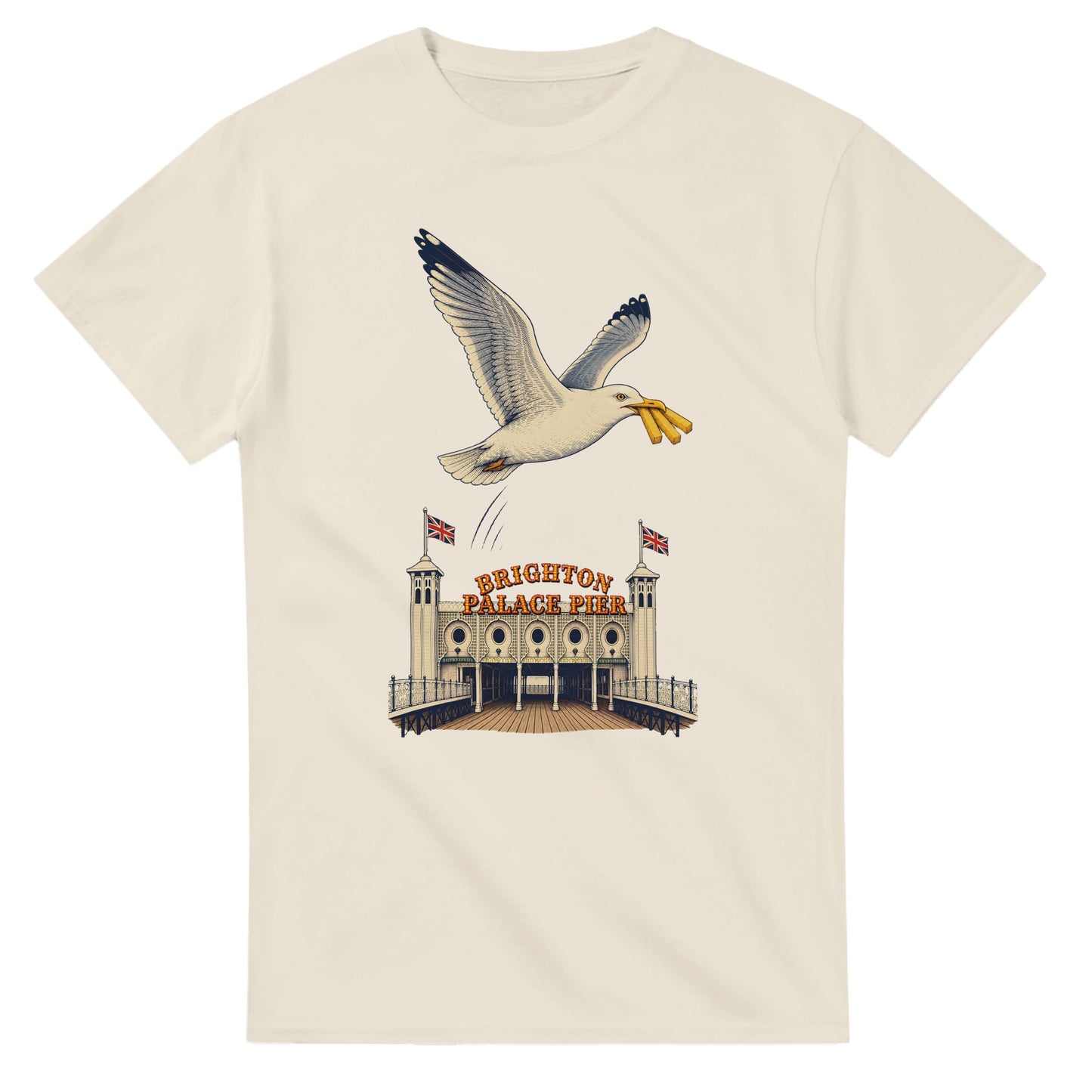 Brighton Palace Pier Chip Heist T-shirt — product view 8
