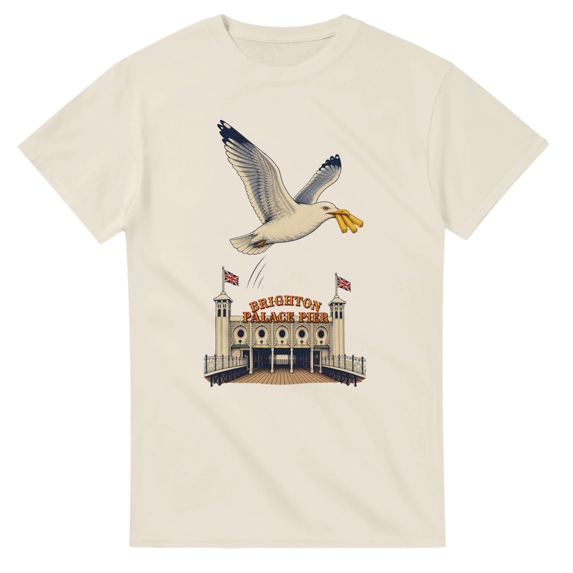 Brighton Palace Pier Chip Heist T-shirt — product view 8