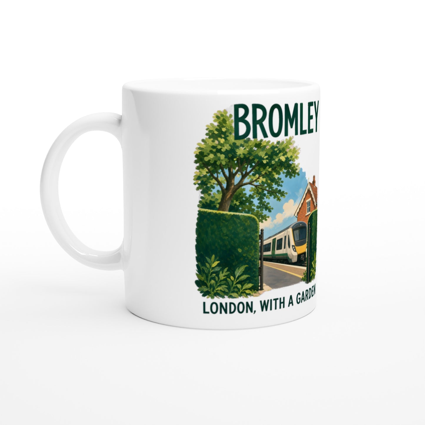 Bromley: London with a Garden Mug — product view 1