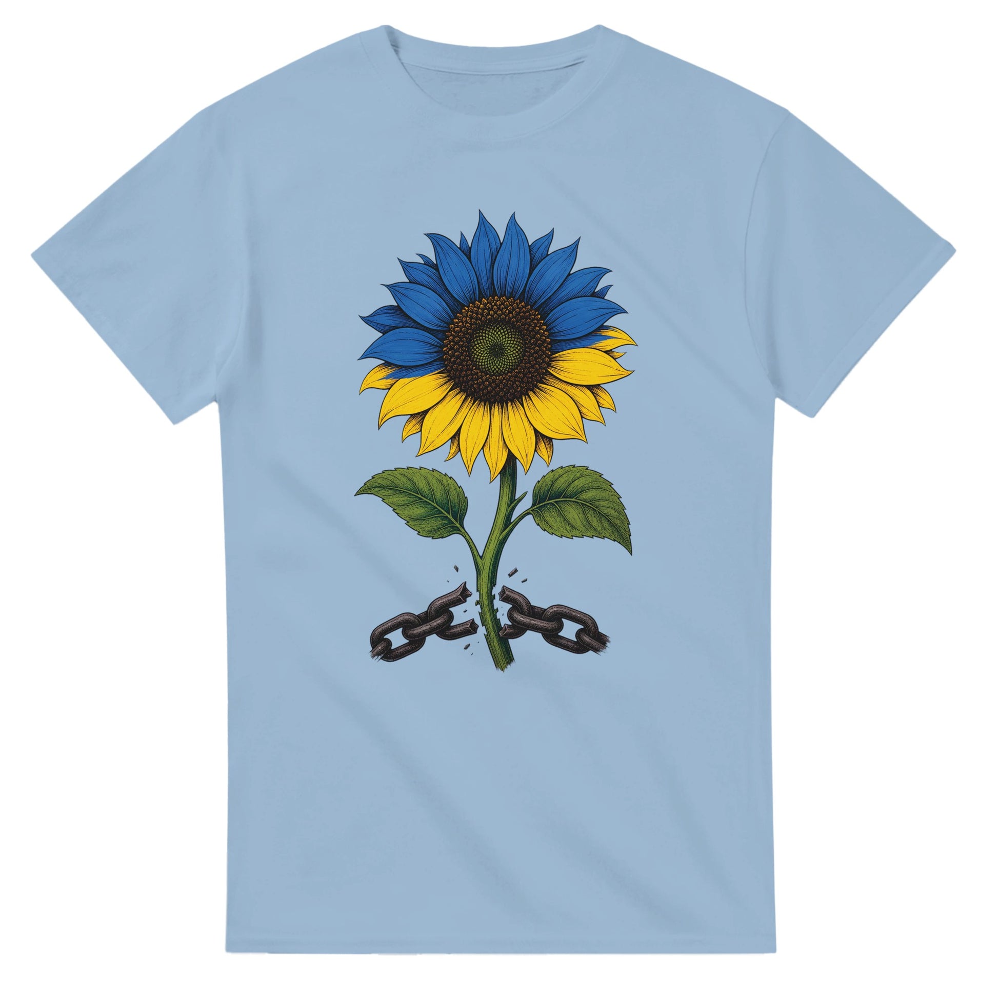 Ukraine Freedom Sunflower T-shirt — product view 15