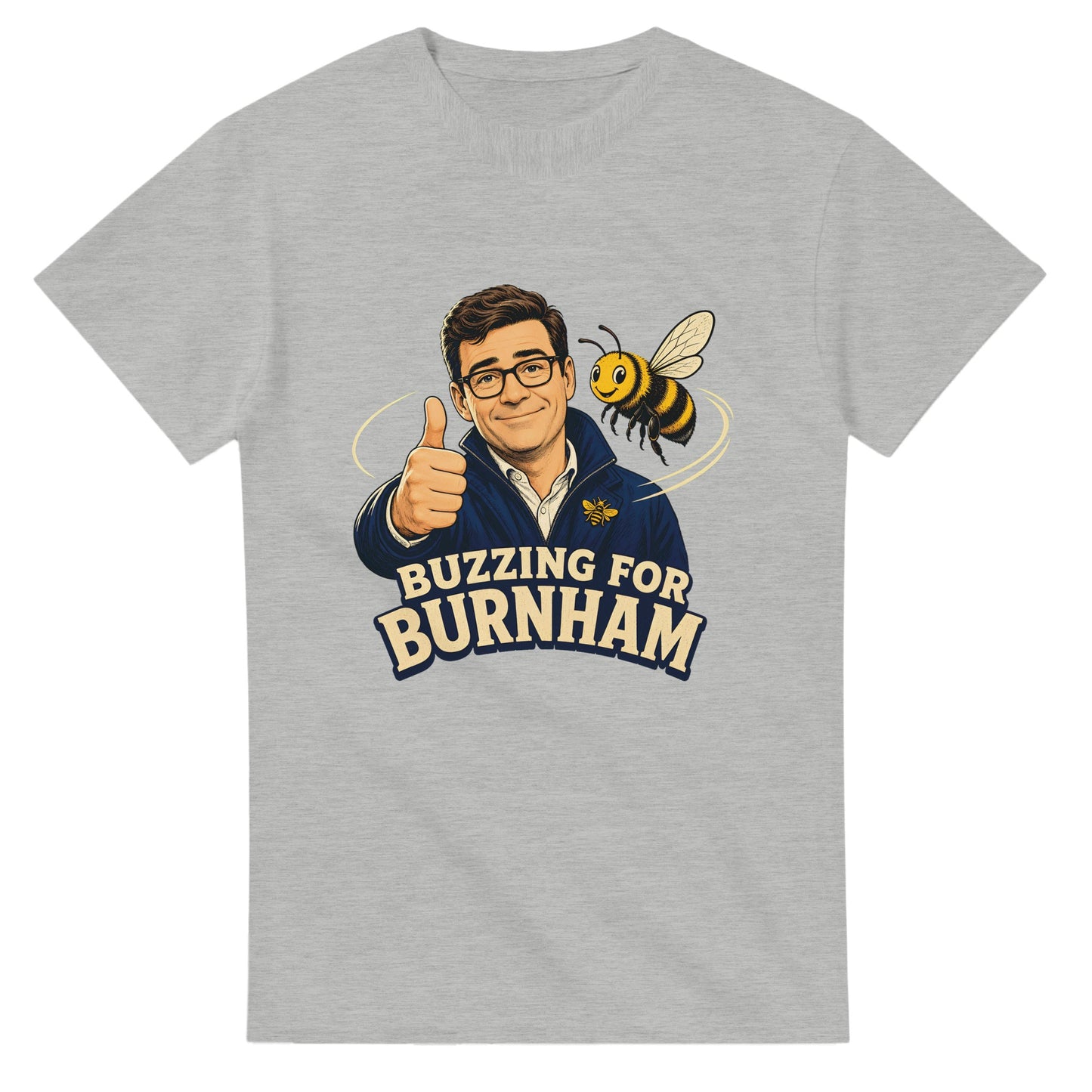 Buzzing for Burnham T-shirt — product view 6