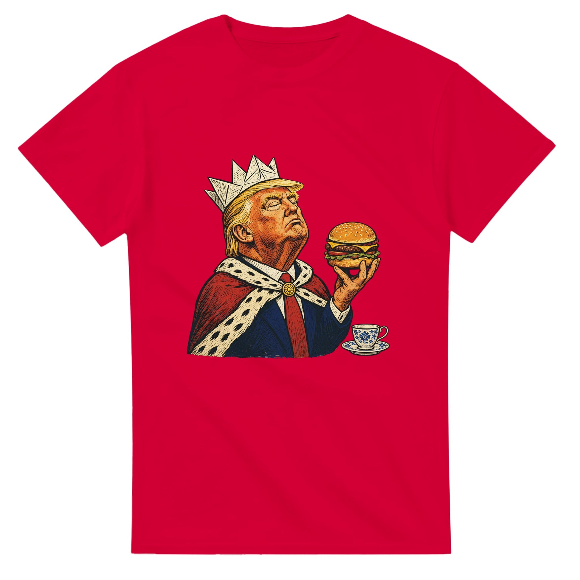 The Very Temporary Monarch — Trump Satire T-shirt — product view 9