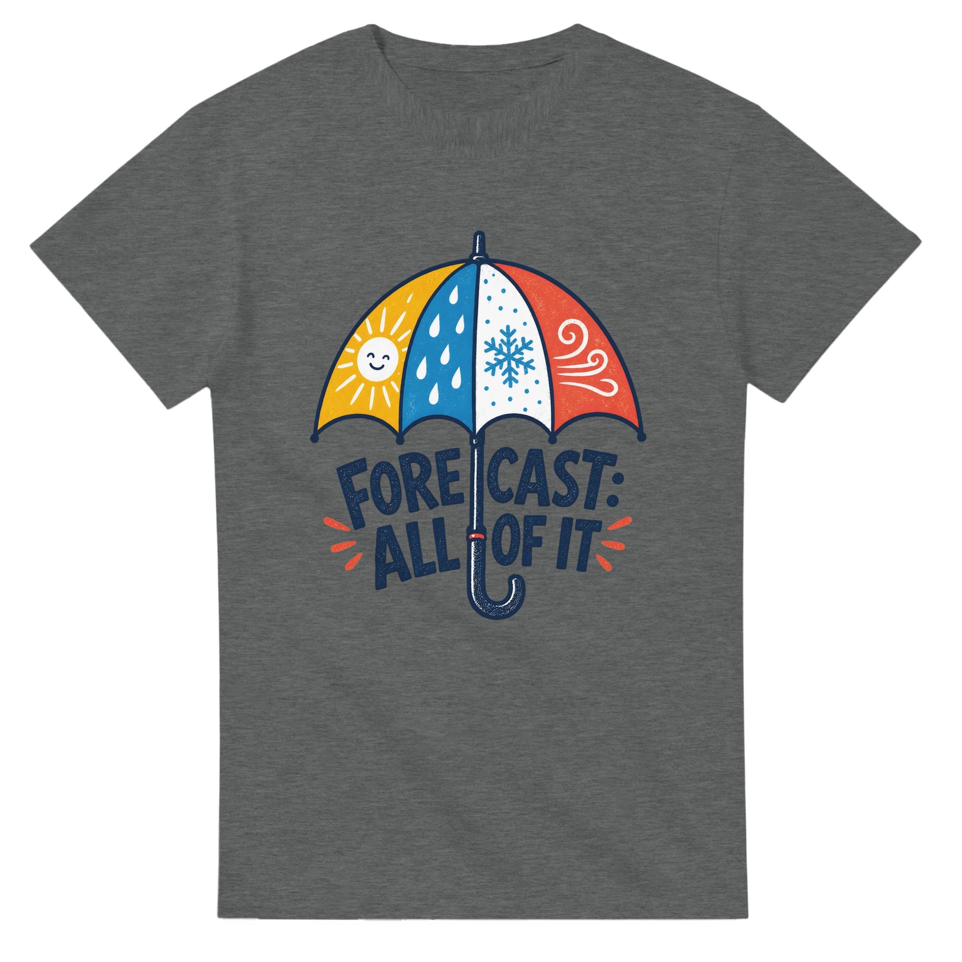 Forecast: All of It British Weather Graphic T-shirt — product view 3