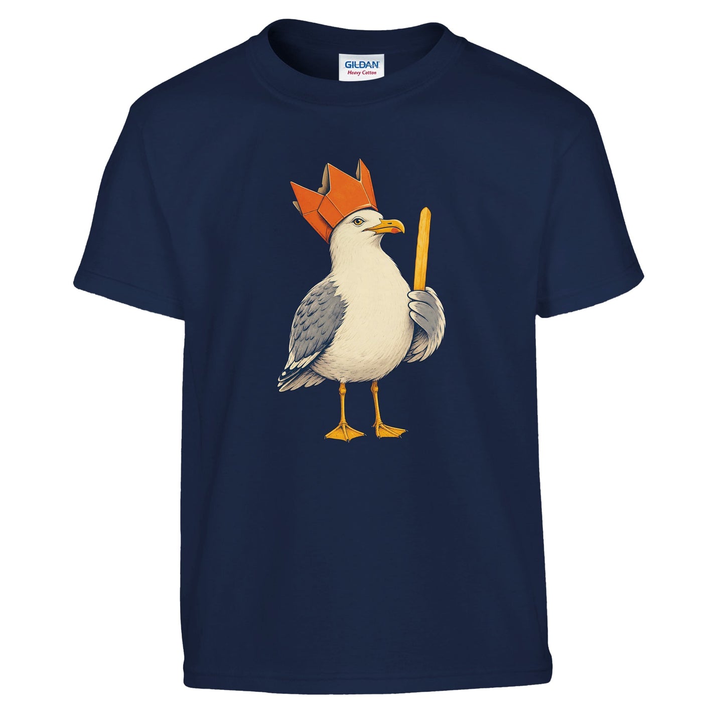 The Chip Crown Gull Kids' T-shirt — product view 7