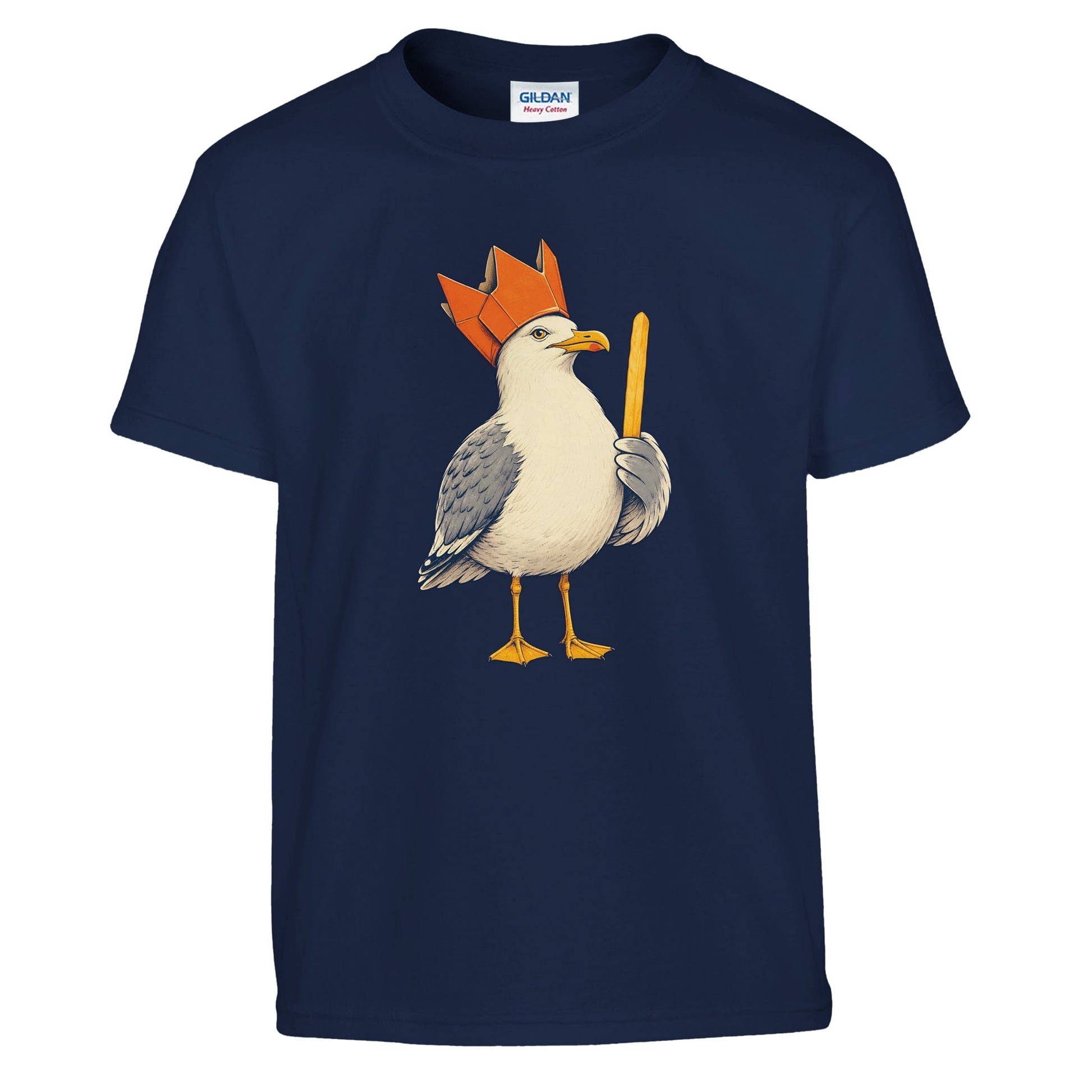 The Chip Crown Gull Kids' T-shirt — product view 7