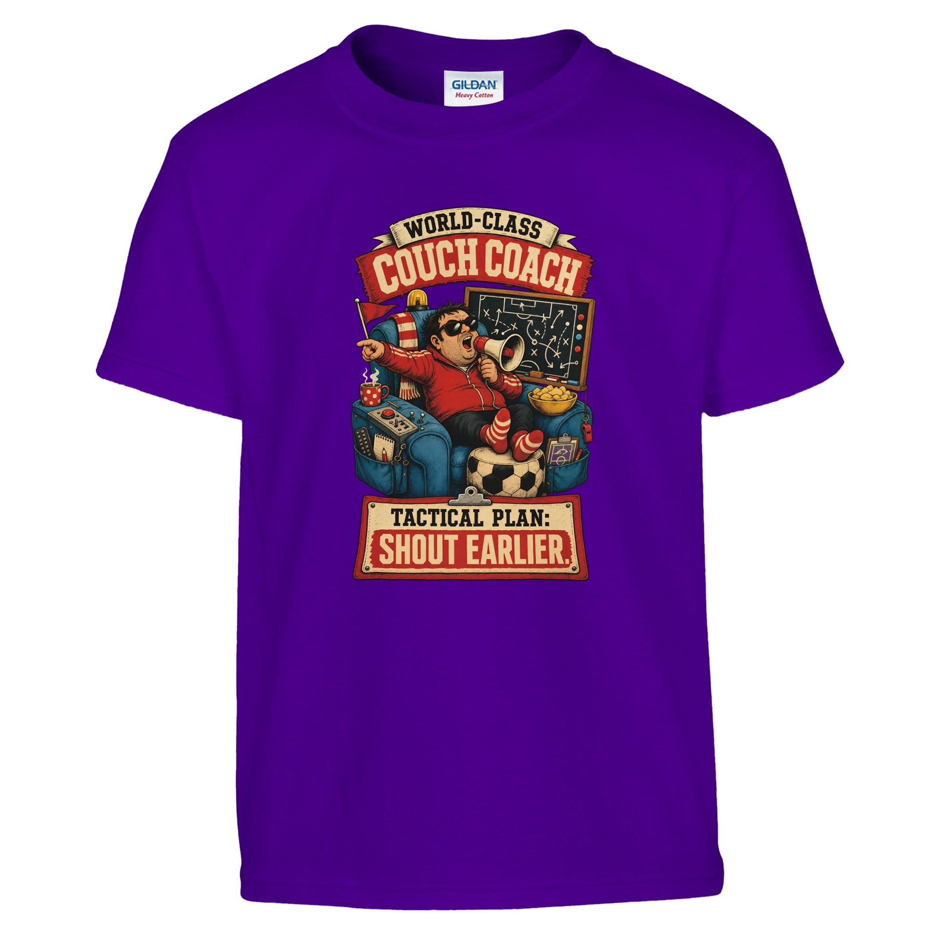 World-Class Couch Coach Kids' T-shirt — product view 6