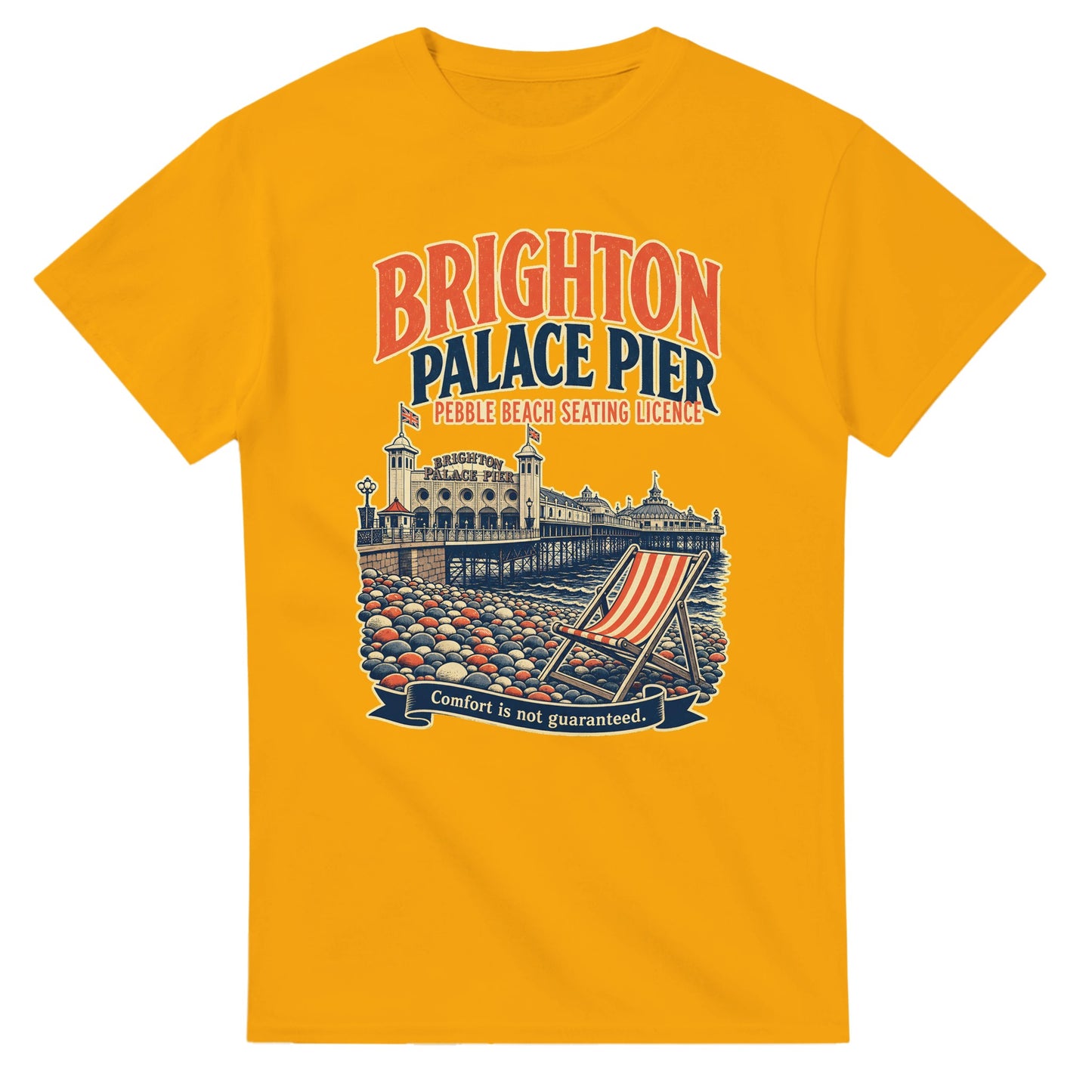 Brighton Pebble Beach Seating Licence T-shirt — product view 14