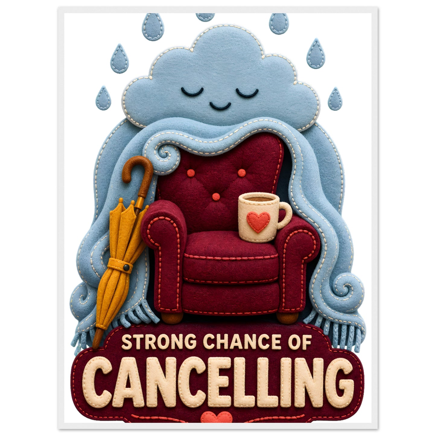 Strong Chance of Cancelling Framed Wall Art — product view 7