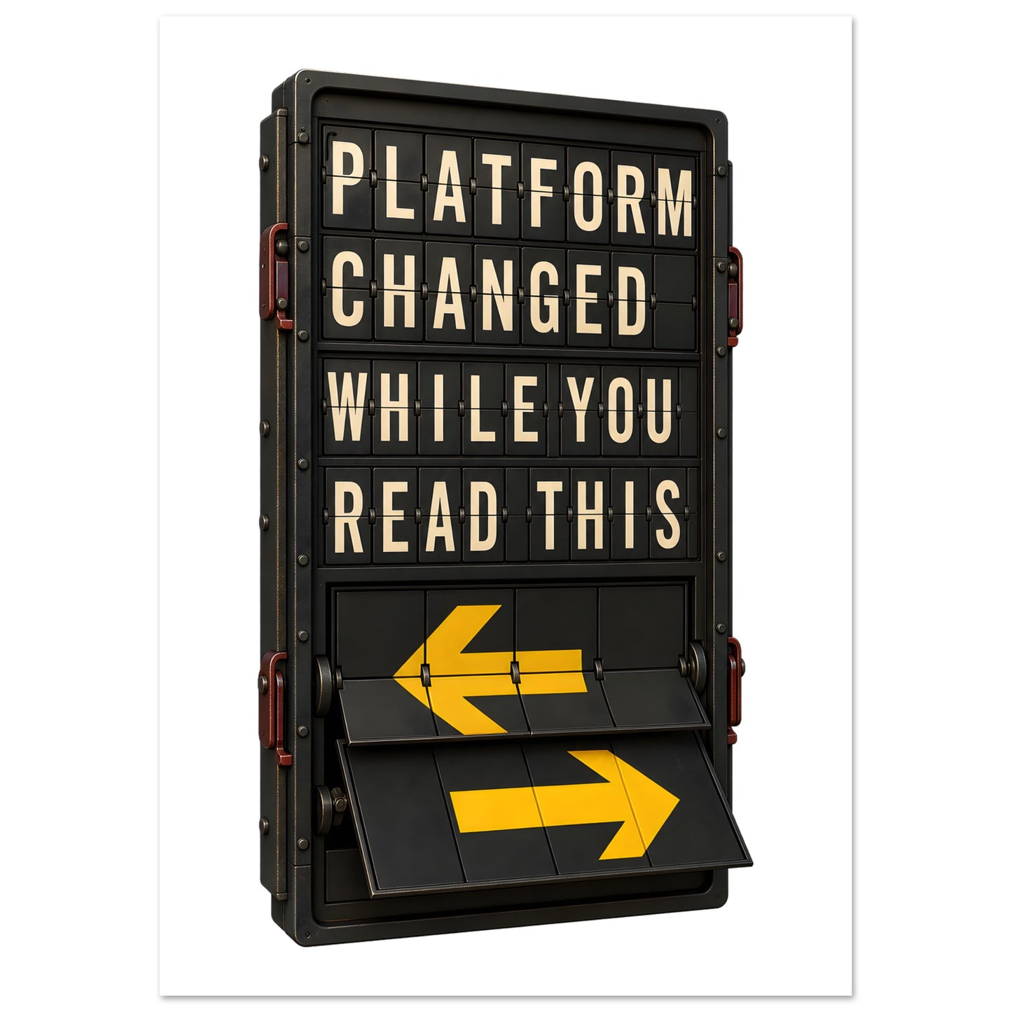 Platform Changed While You Read This Poster — product view 2