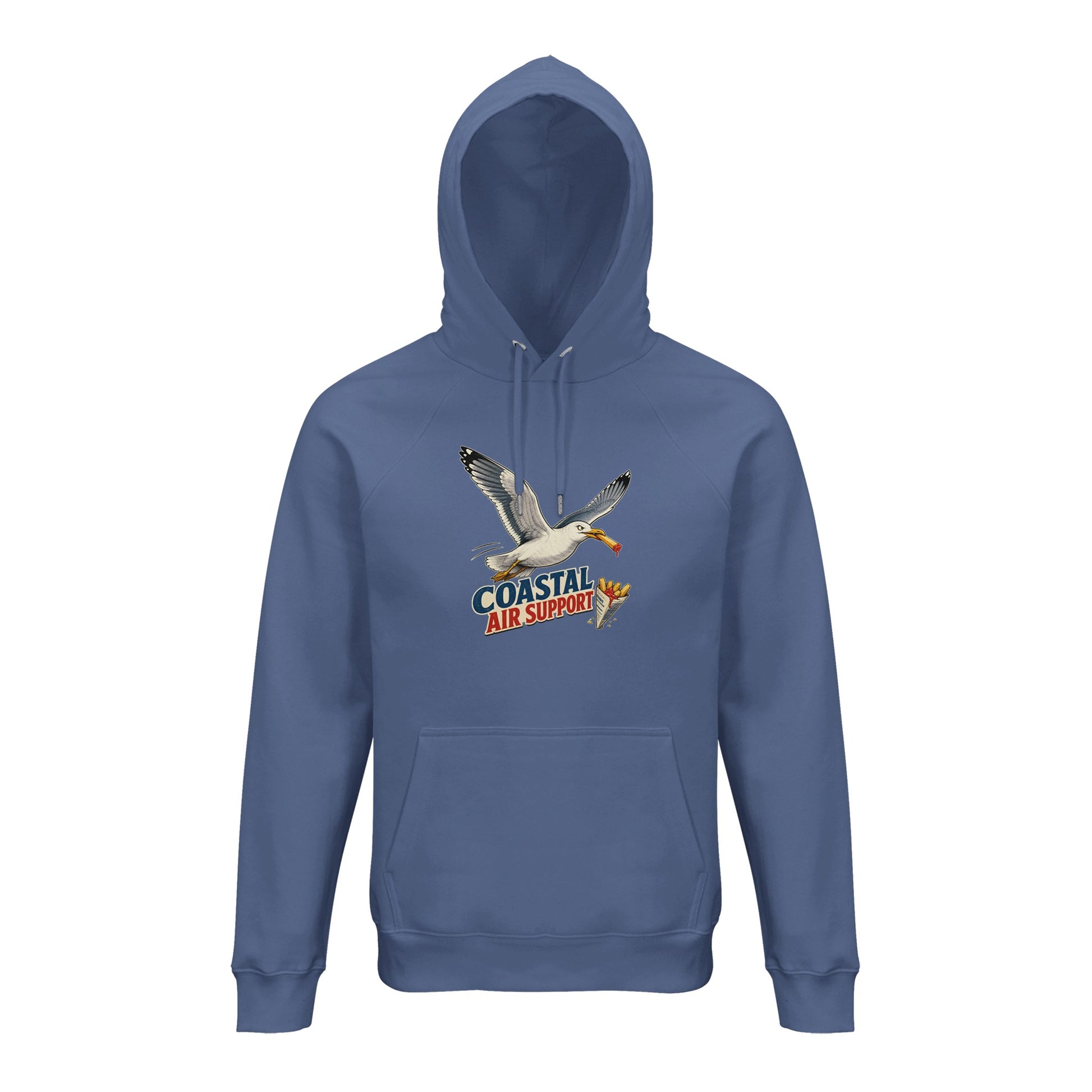 Coastal Air Support Seagull Graphic Hoodie — product view 3