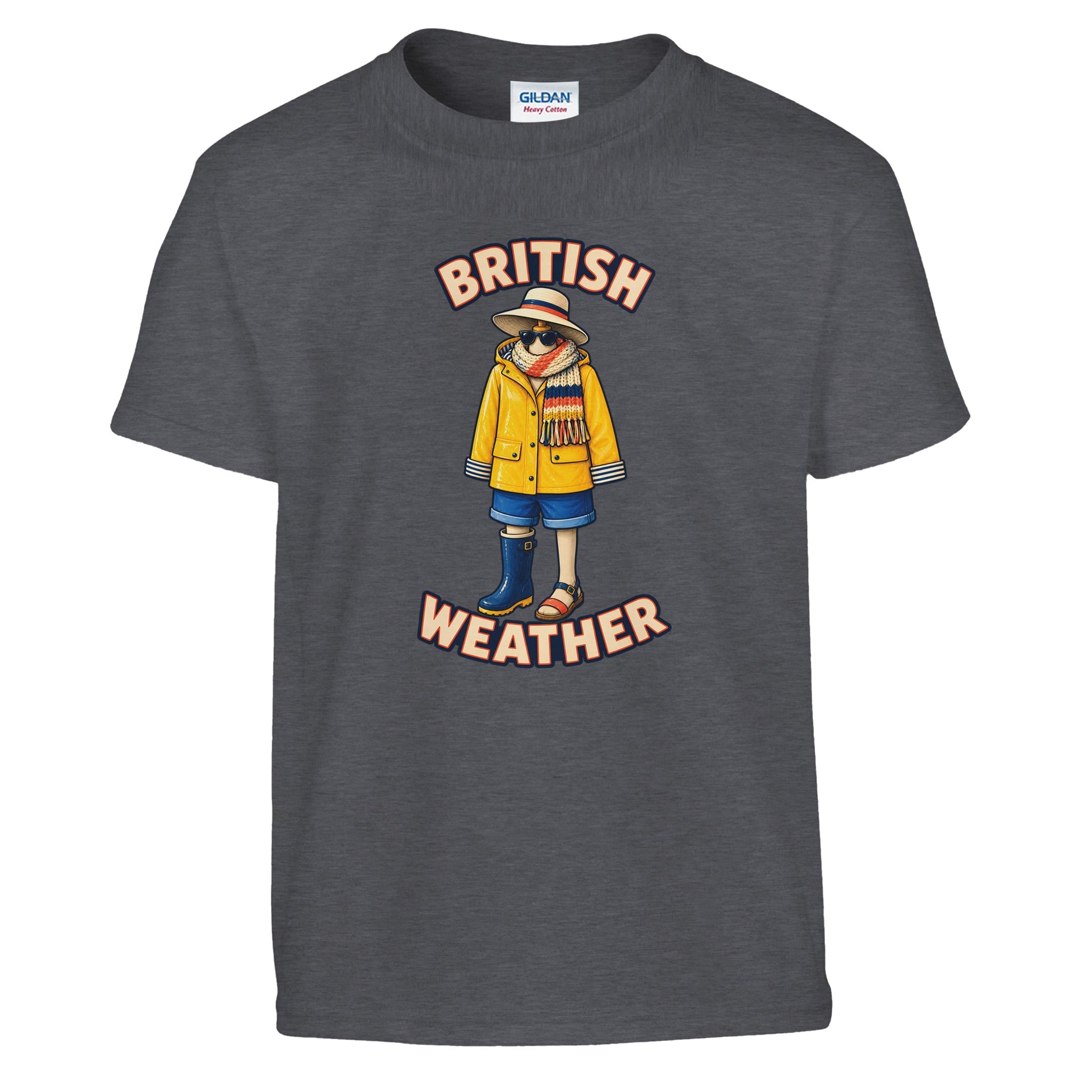 British Weather All-Weather Outfit Kids' T-shirt — product view 12