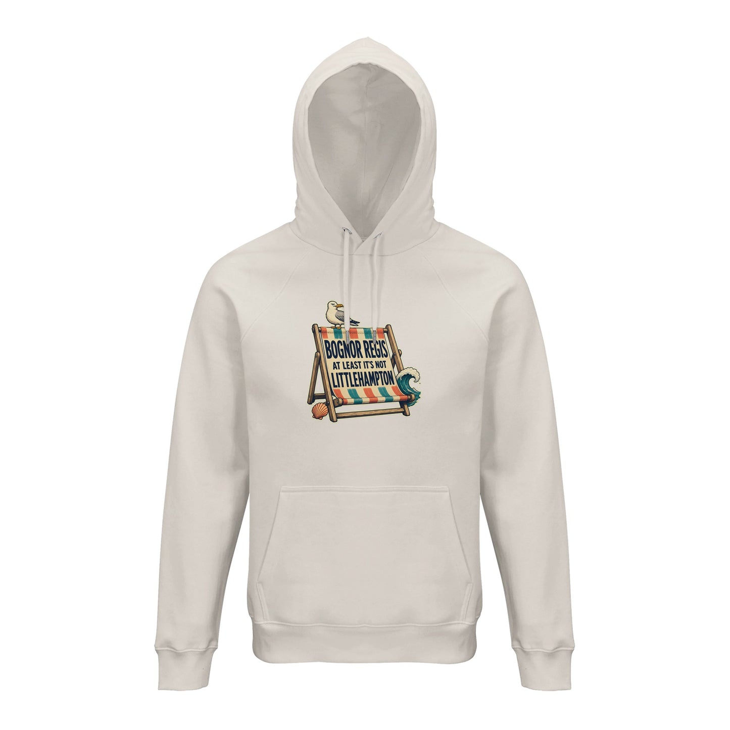 Bognor Regis — At Least It's Not Littlehampton Hoodie — product view 1