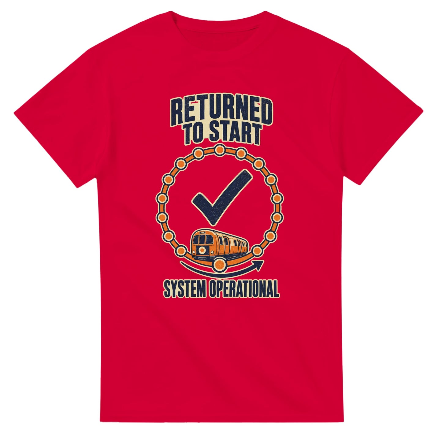 Glasgow Subway: System Operational T-shirt — product view 9