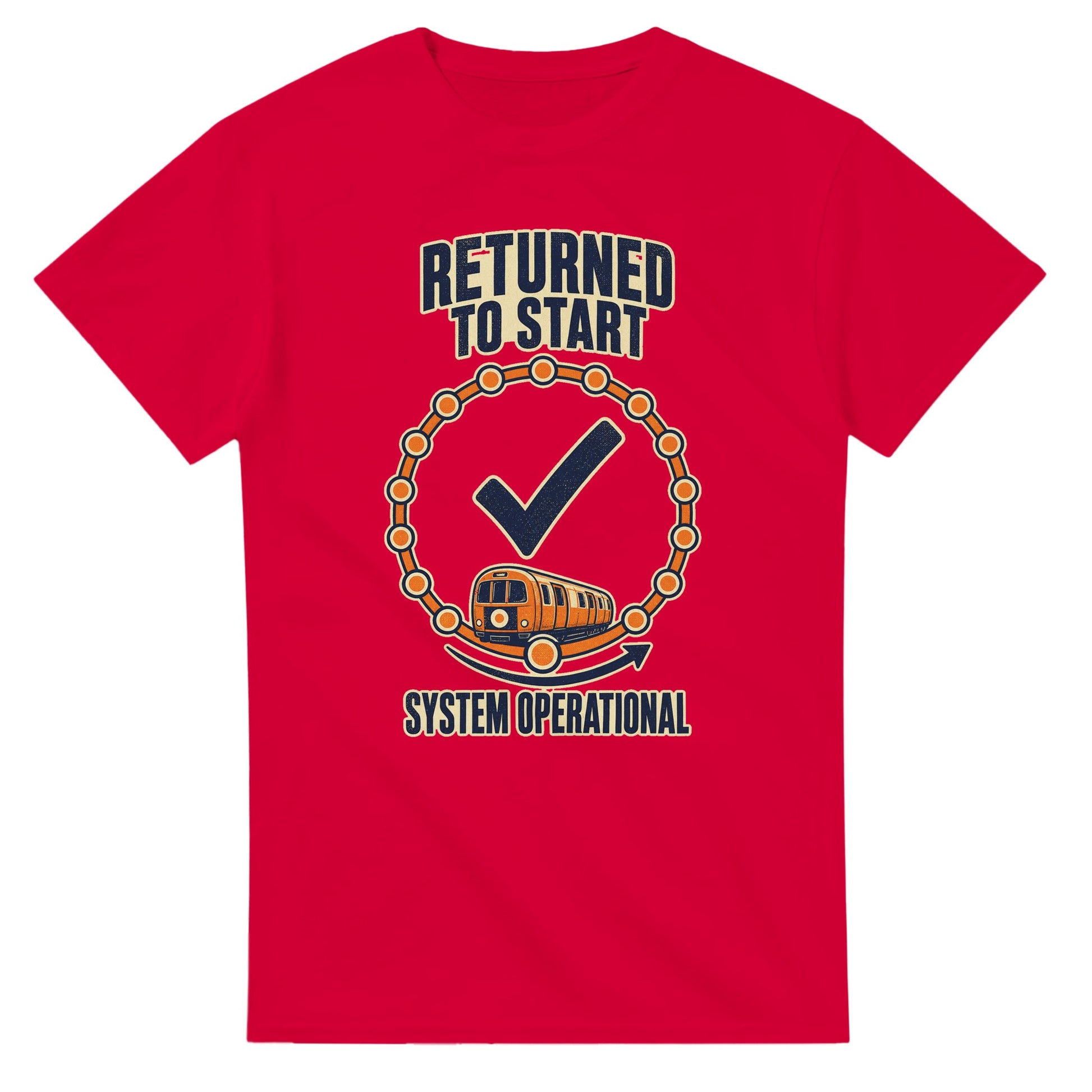 Glasgow Subway: System Operational T-shirt — product view 9