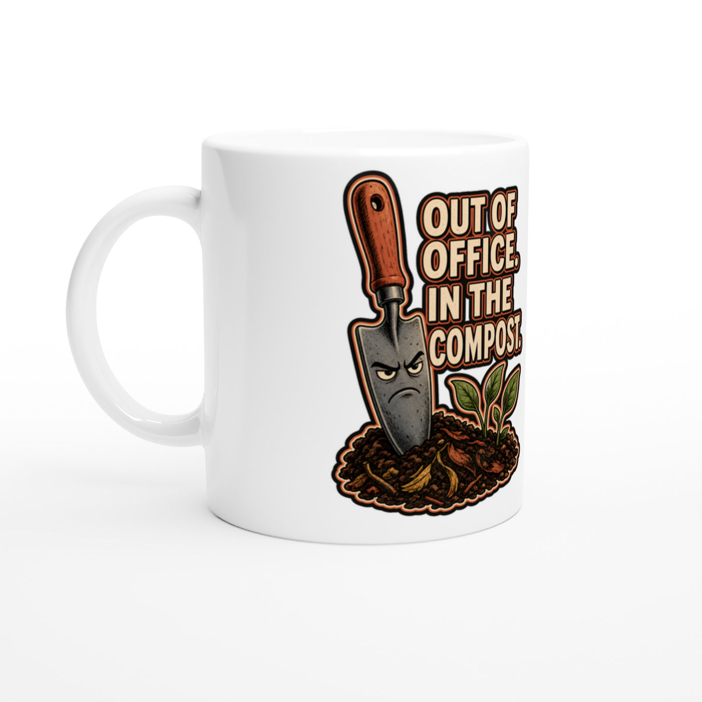 Out of Office, In the Compost Mug