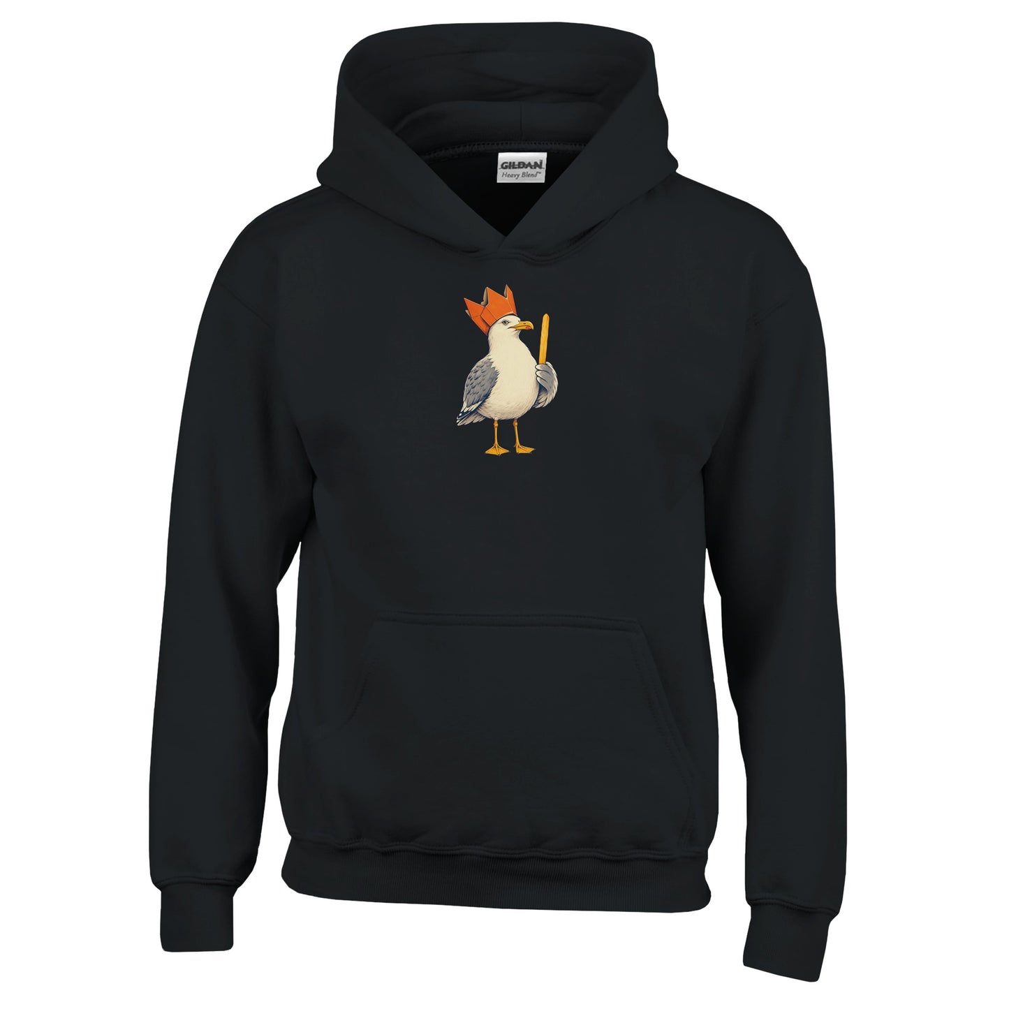 The Chip Crown Gull Kids' Hoodie — product view 3