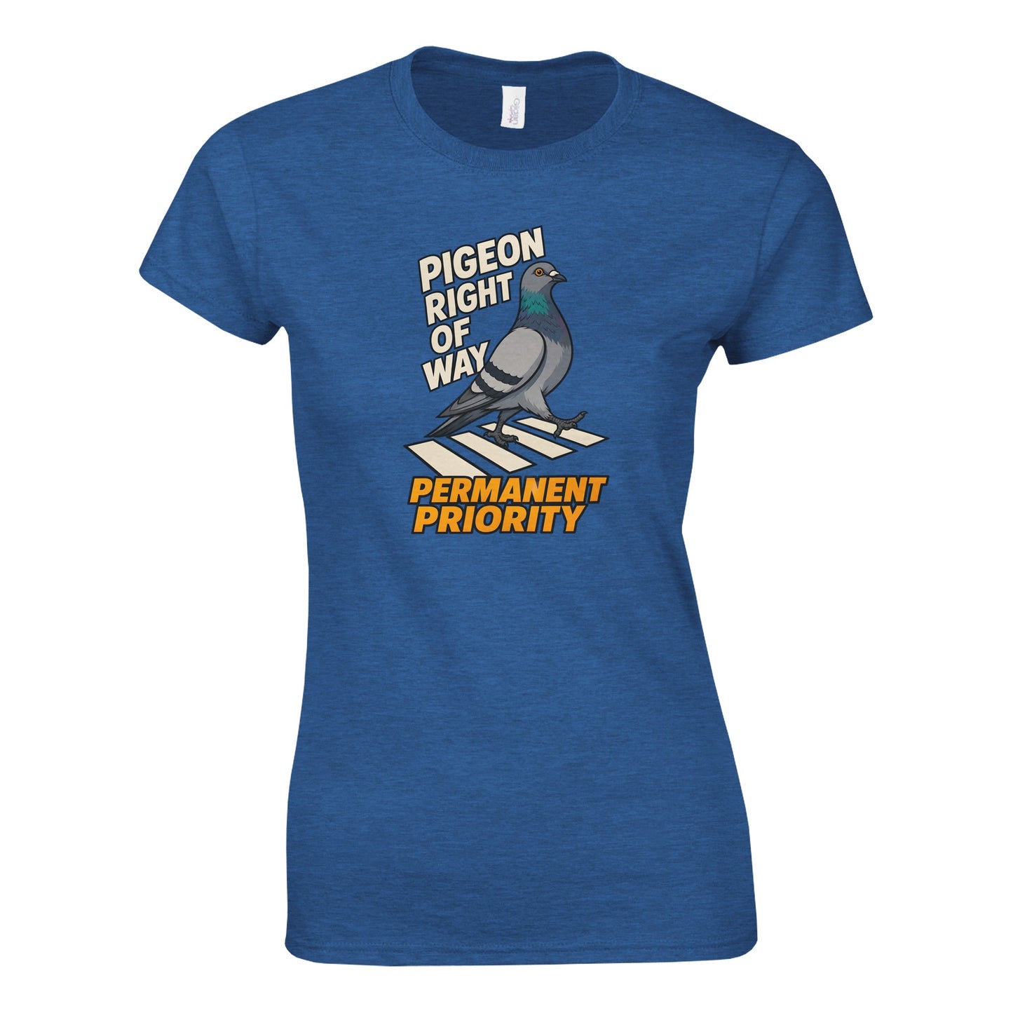 Pigeon Right of Way Women's T-shirt — product view 5