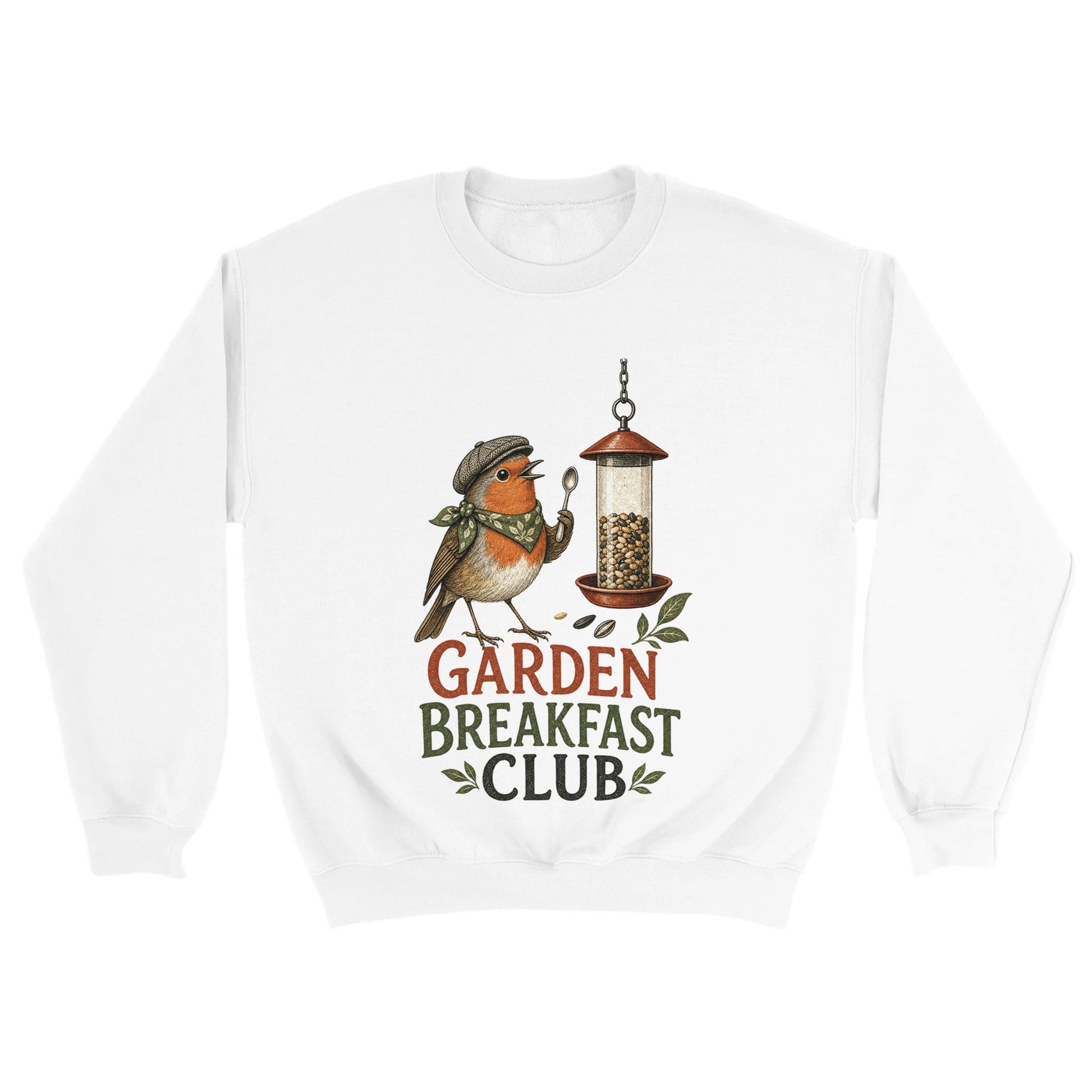 Garden Breakfast Club Robin Graphic Sweatshirt — product view 7