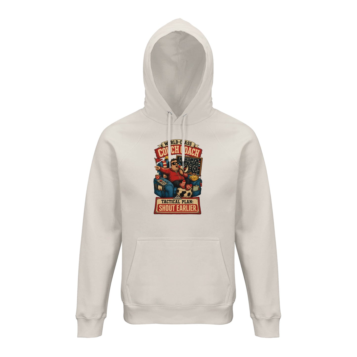 World-Class Couch Coach Hoodie — product view 1