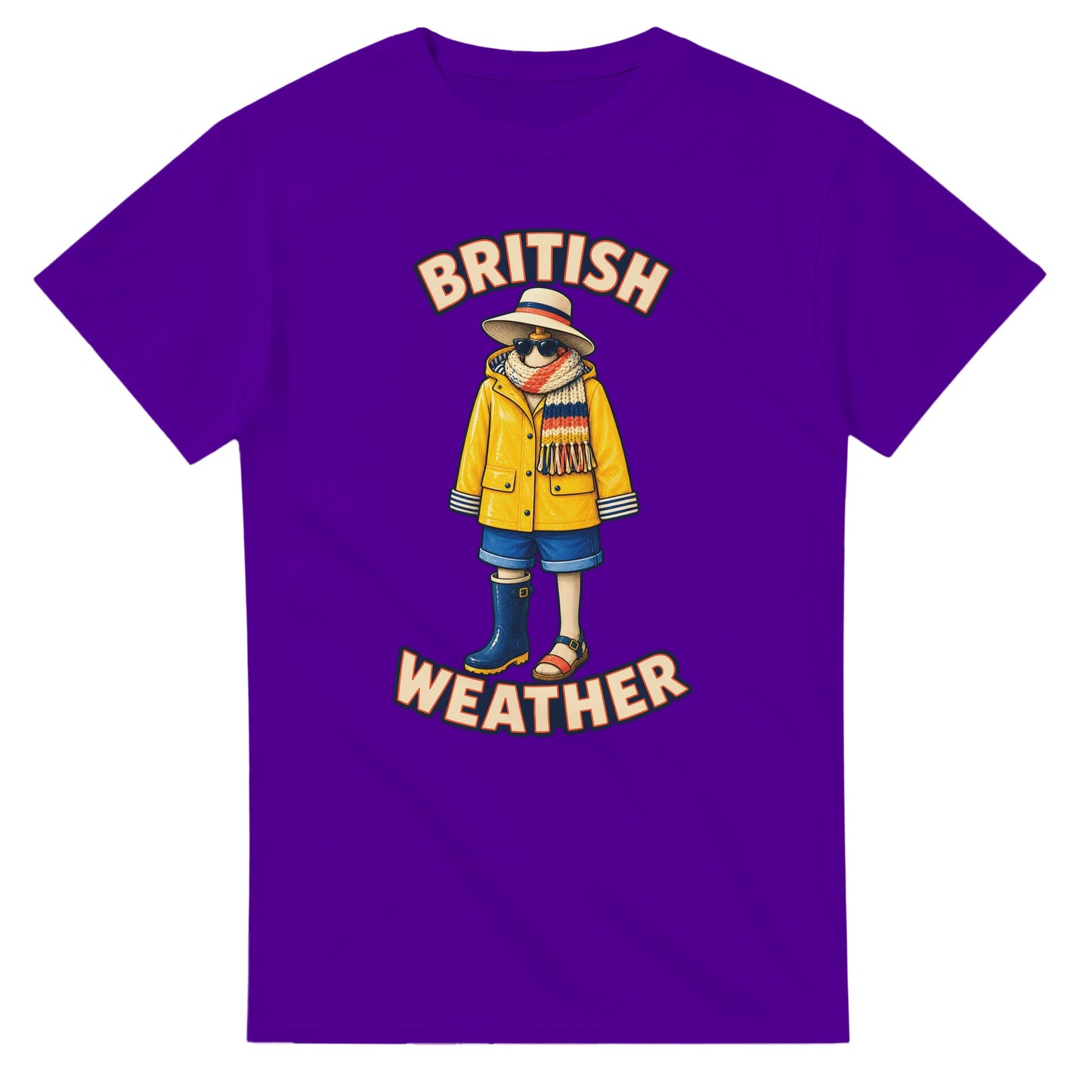 British Weather All-Weather Outfit T-shirt — product view 16