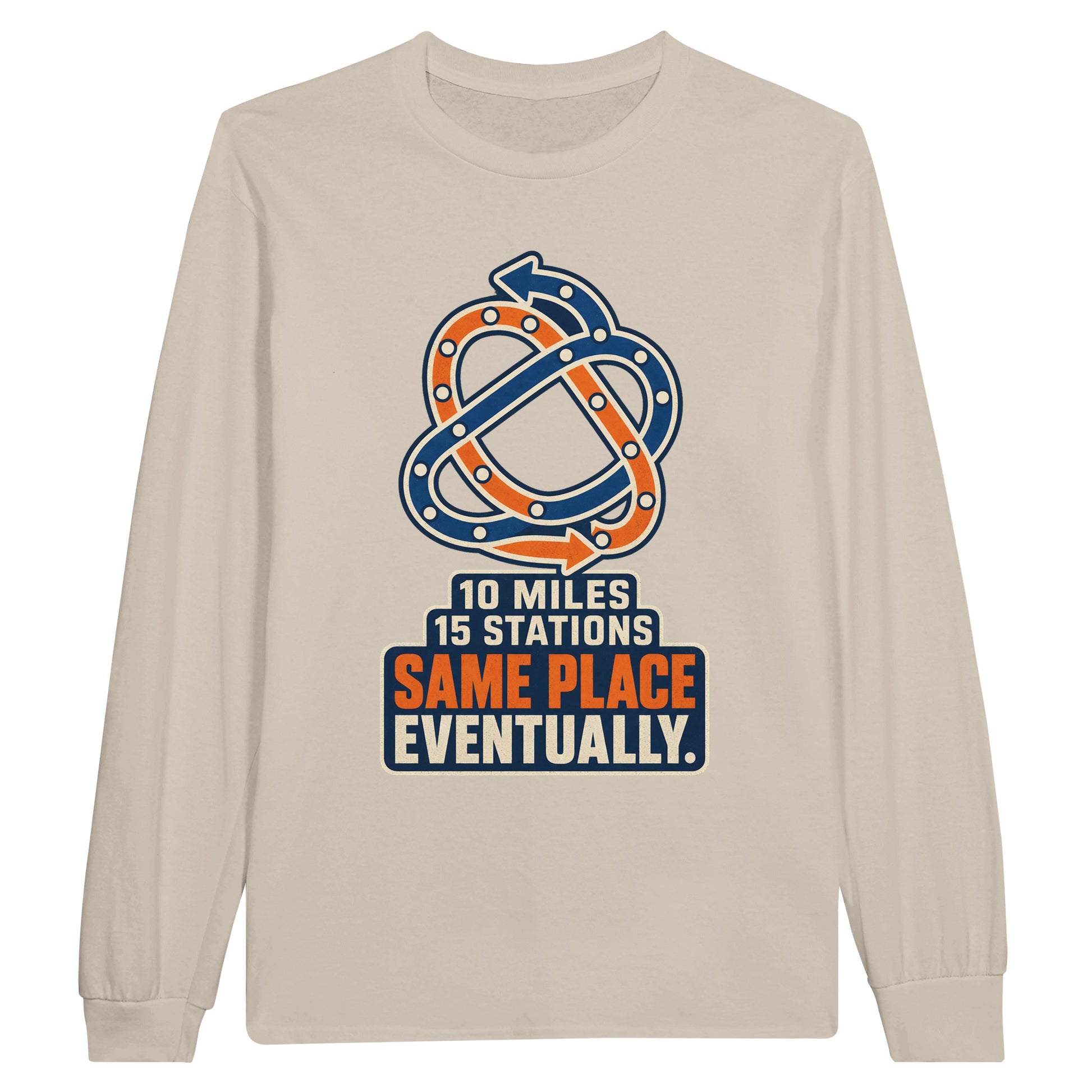 Glasgow Same Place Eventually Long-Sleeve T-shirt — product view 3