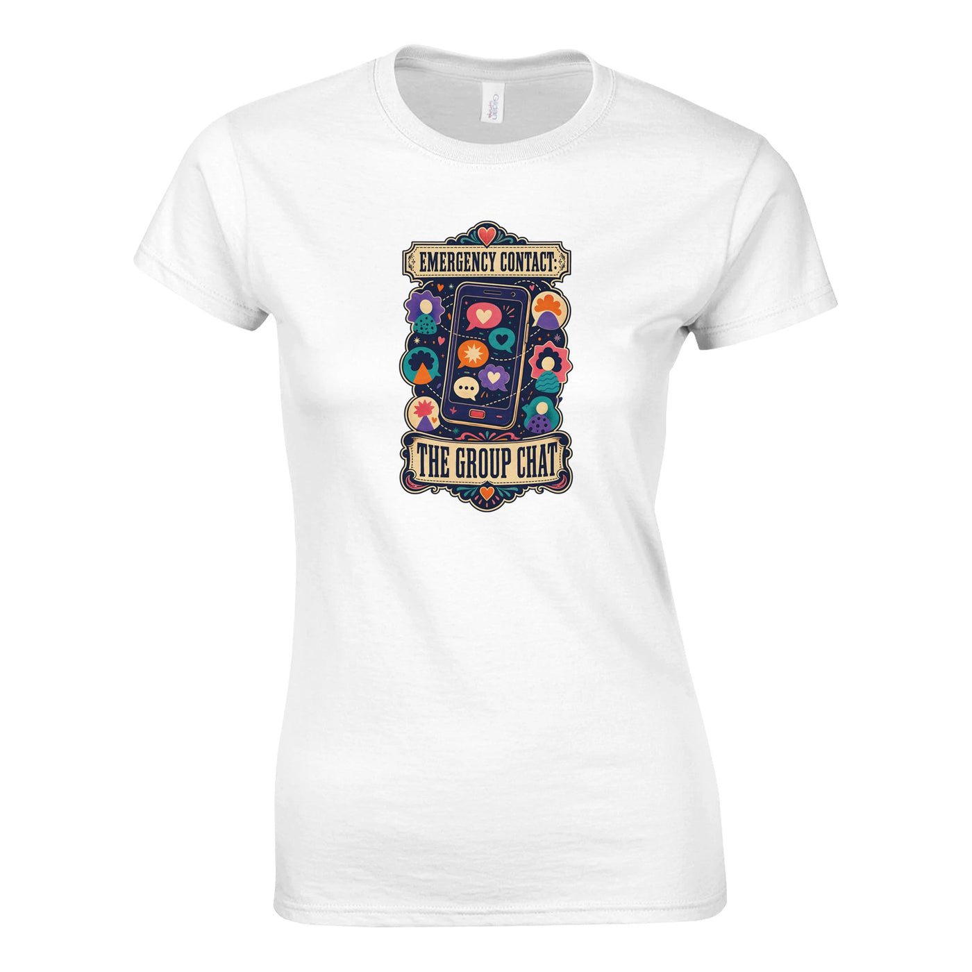 Emergency Contact — The Group Chat Women's T-shirt