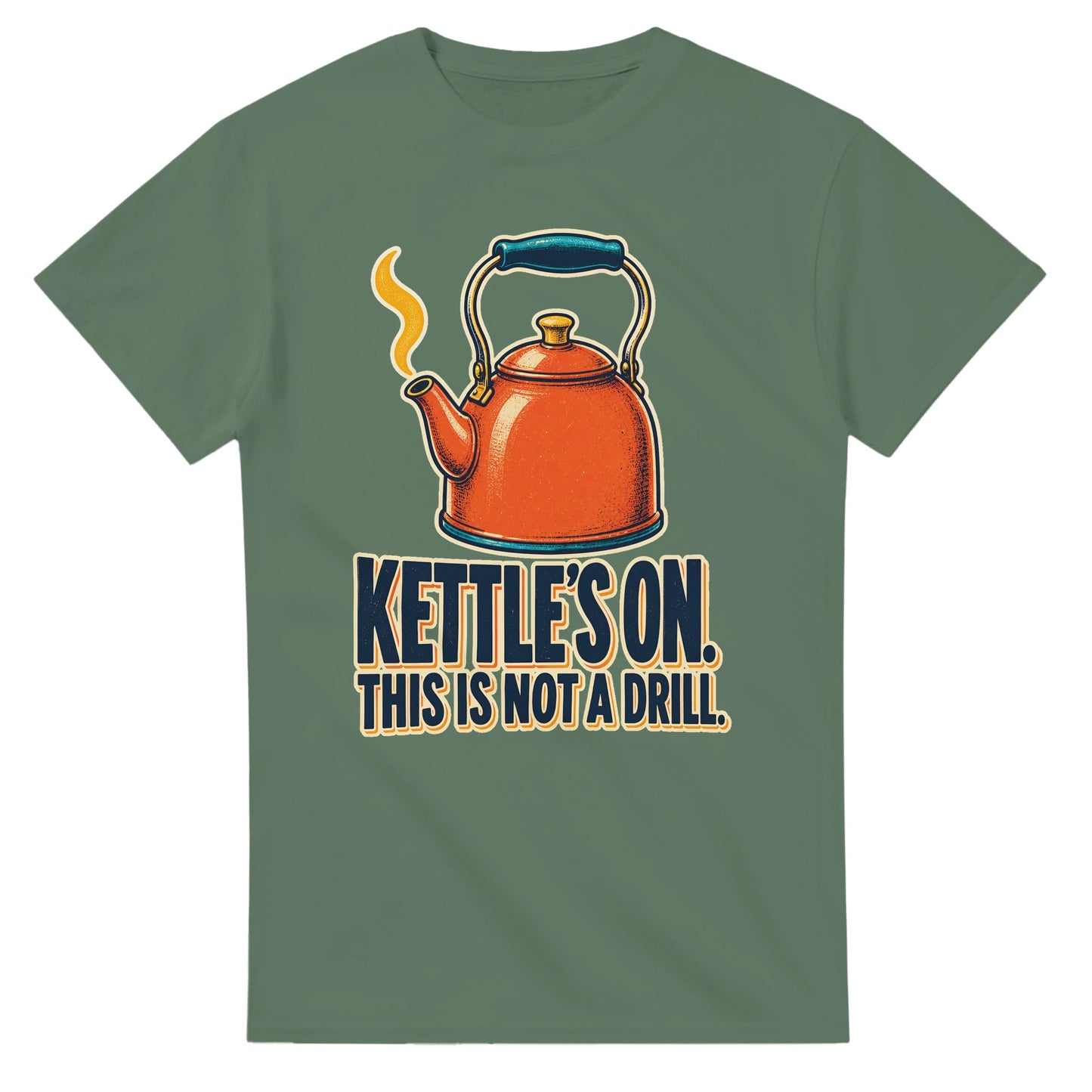 Kettle's On – This Is Not a Drill T-shirt — product view 13