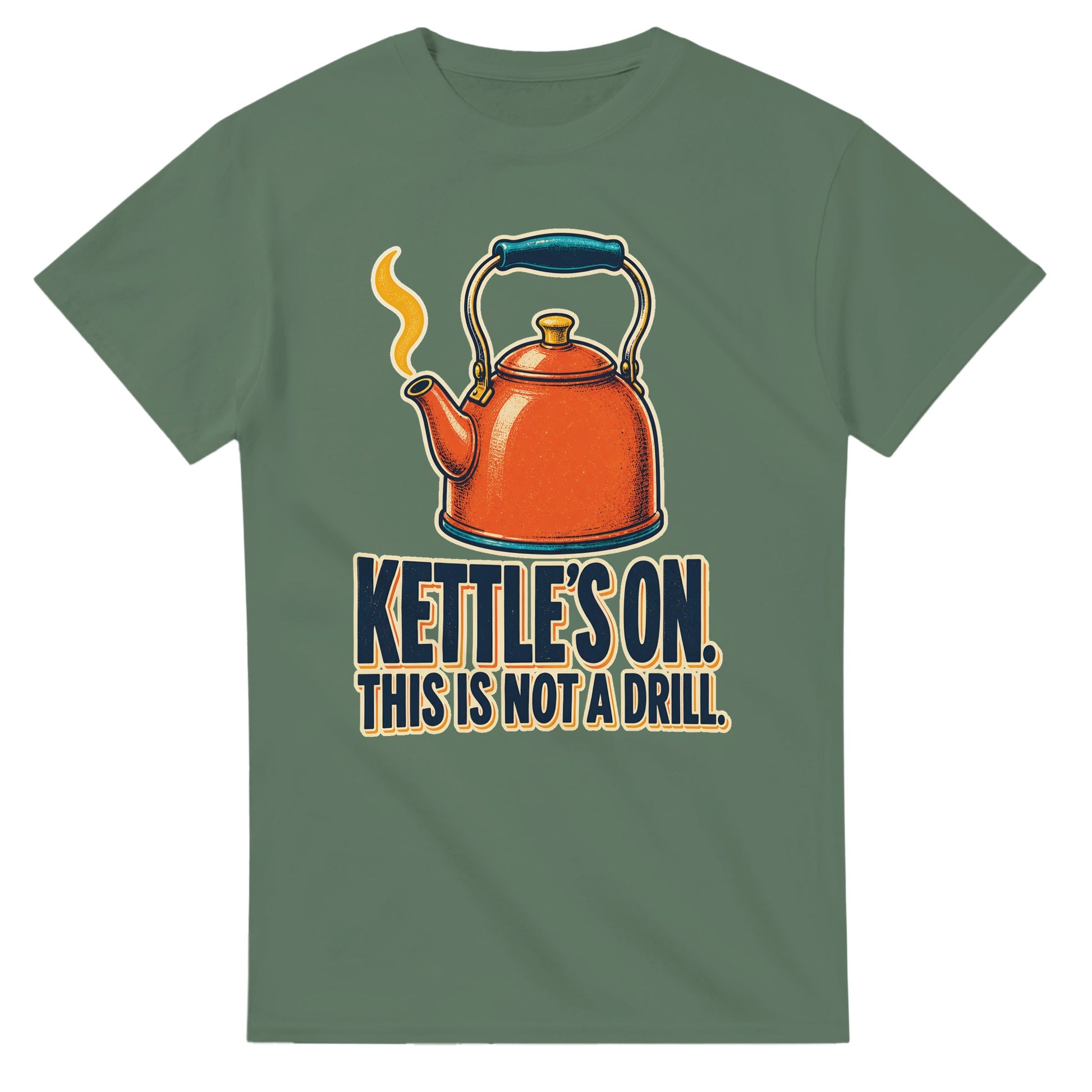 Kettle's On – This Is Not a Drill T-shirt — product view 13