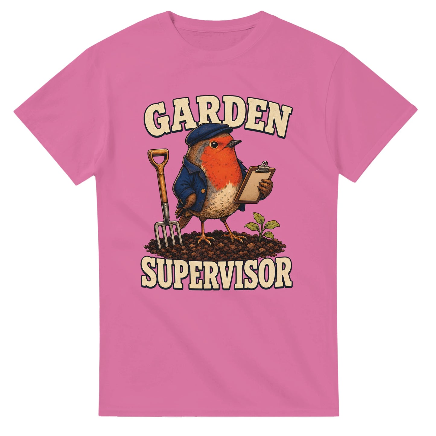 Garden Supervisor Robin T-shirt — product view 4