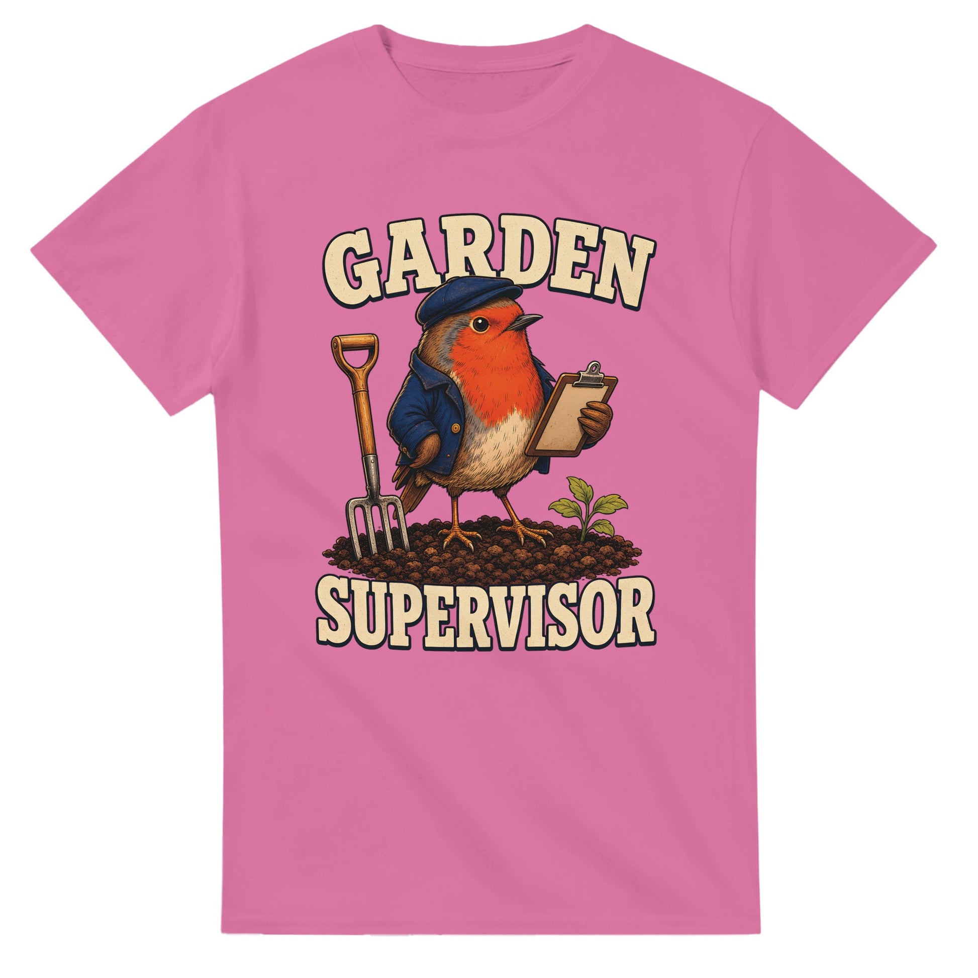 Garden Supervisor Robin T-shirt — product view 4