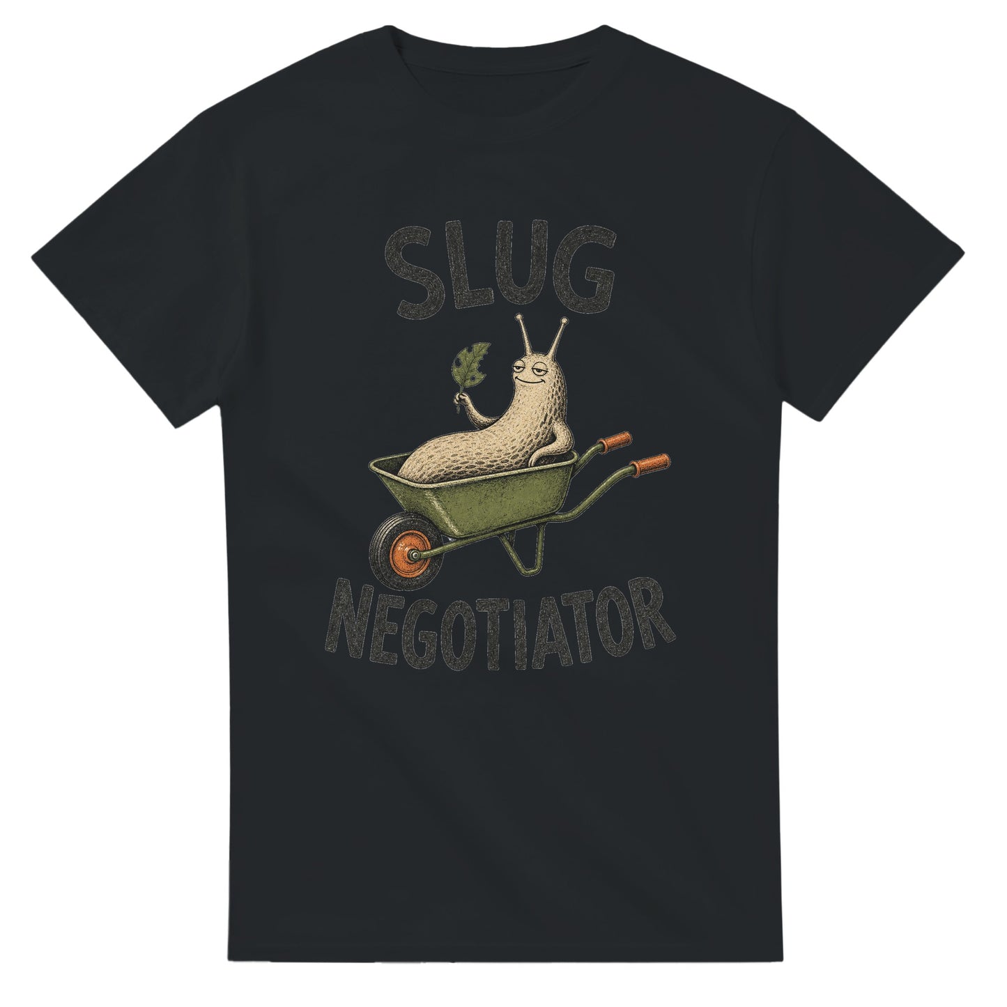 Slug Negotiator Garden Graphic T-shirt — product view 10