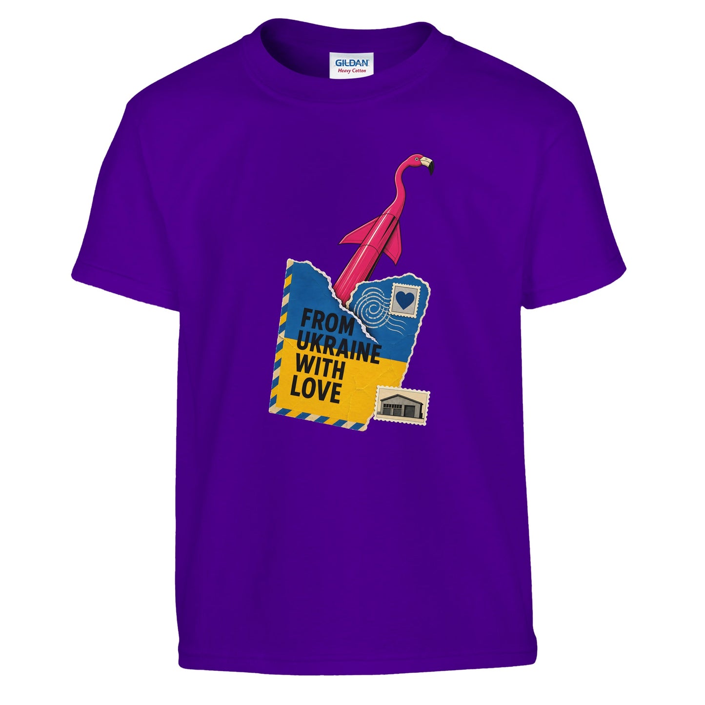 From Ukraine With Love Kids' T-shirt — product view 6