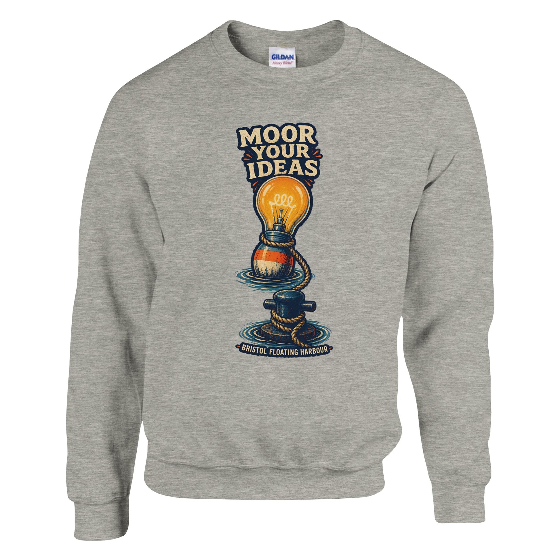 Moor Your Ideas – Bristol Floating Harbour Sweatshirt — product view 4
