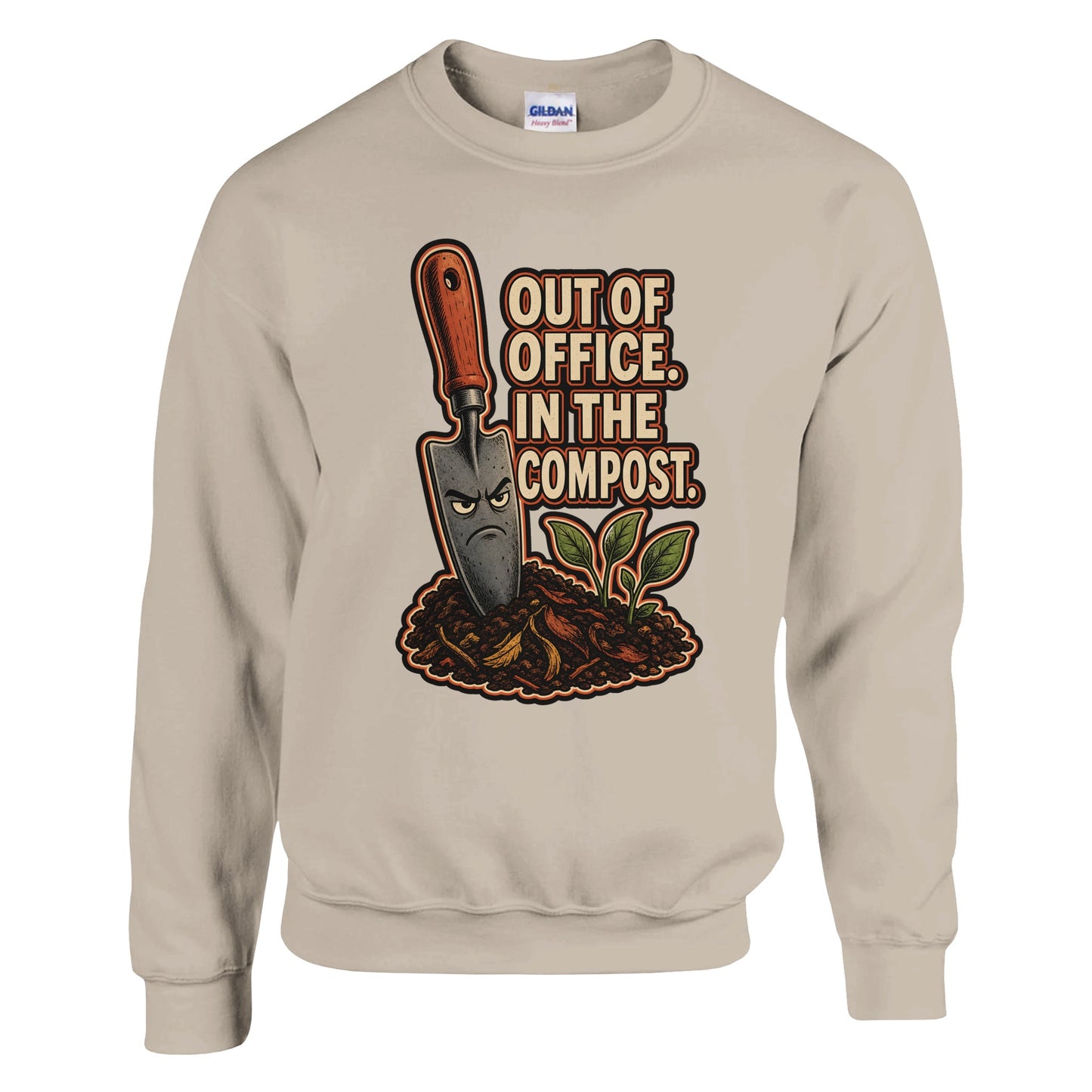 Out of Office, In the Compost Sweatshirt — product view 6