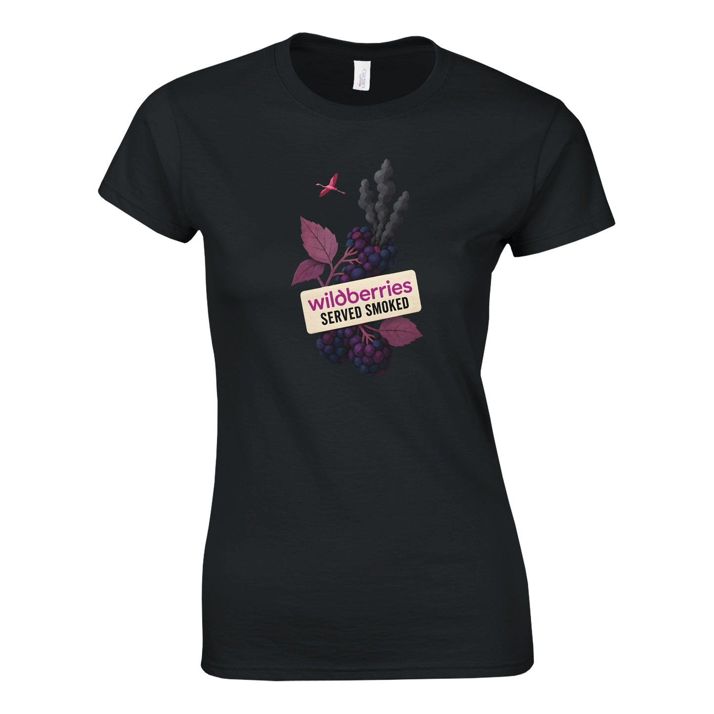Wildberries, Served Smoked Women's T-shirt — product view 6