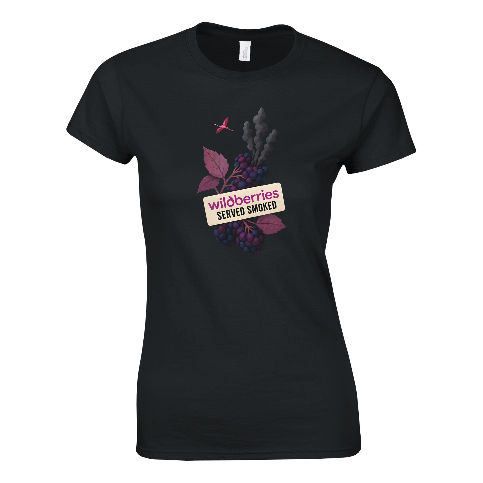 Wildberries, Served Smoked Women's T-shirt — product view 6